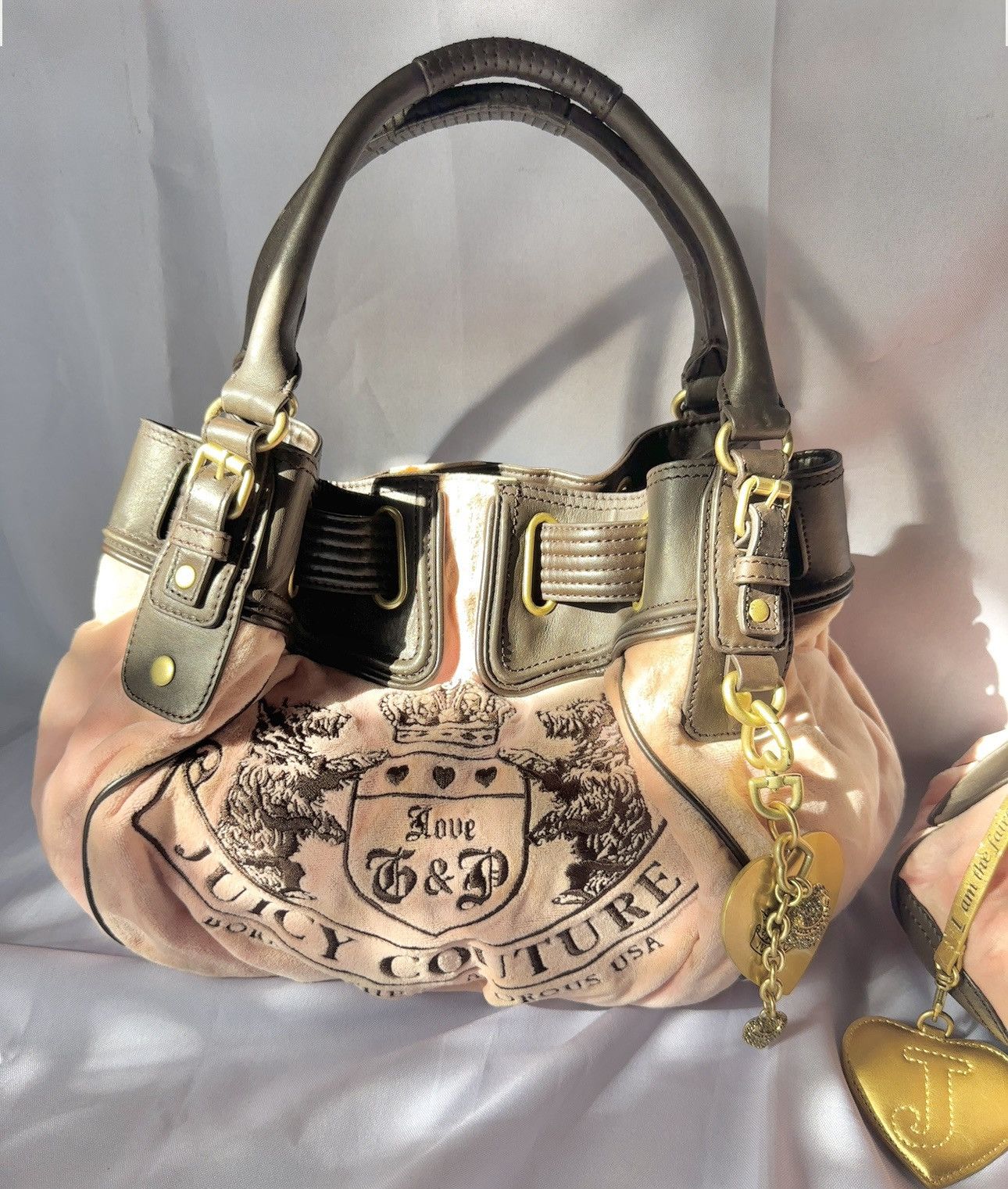 Juicy Couture Juicy Couture Fluffy Vintage Scottie Dog Pink Bag Size ONE SIZE - 8 Thumbnail
