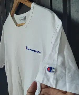 Champion Champion Heritage Script Logo T-Shirt White Size US M / EU 48-50 / 2 - 1 Thumbnail