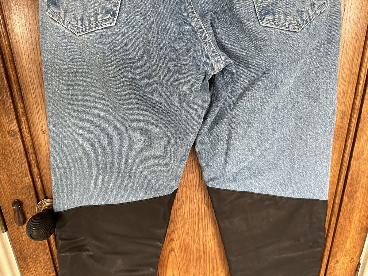 Enfants Riches Deprimes Enfants Riches Déprimés leather denim carpenter denim jeans Size US 28 / EU 44 - 22 Thumbnail