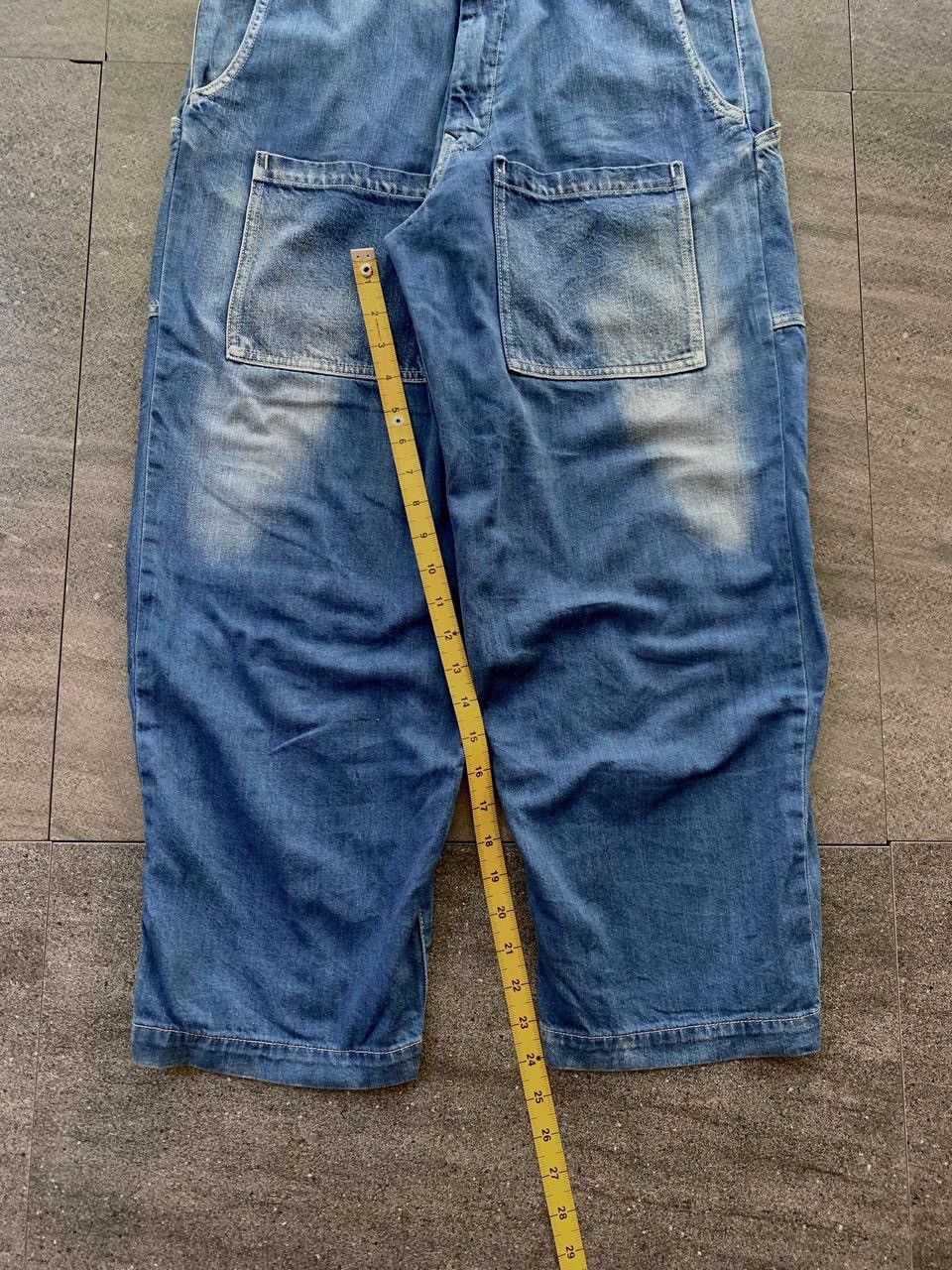 Yohji Yamamoto FREE TAX! Ys Cropped Front Pocket Denim Jeans Size US 31 - 11 Thumbnail