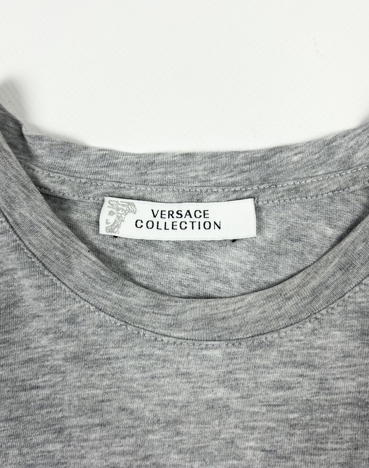 Versace Avant Grade Versace Collection Printed Graphic Tee gray y2k Size US S / EU 44-46 / 1 - 7 Thumbnail