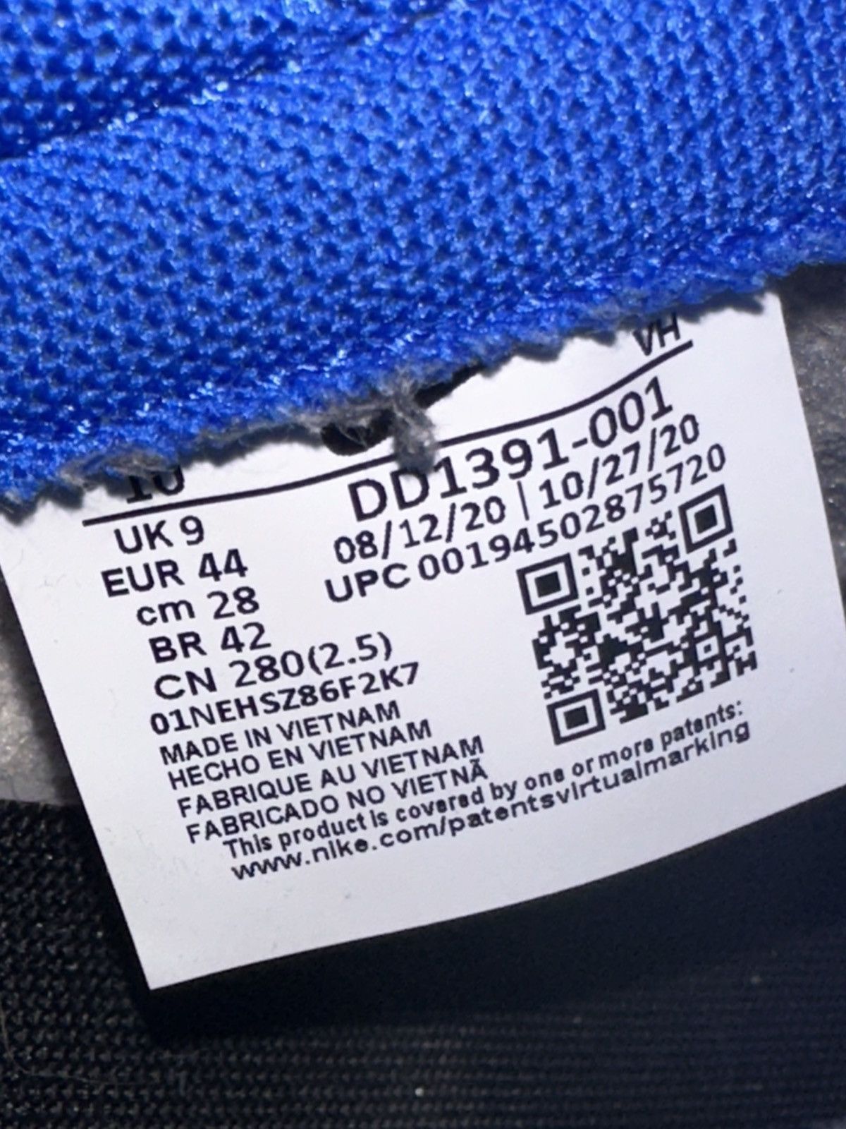 Nike Nike dunk low Cobalt size 10 Size US 10 / EU 43 - 4 Thumbnail