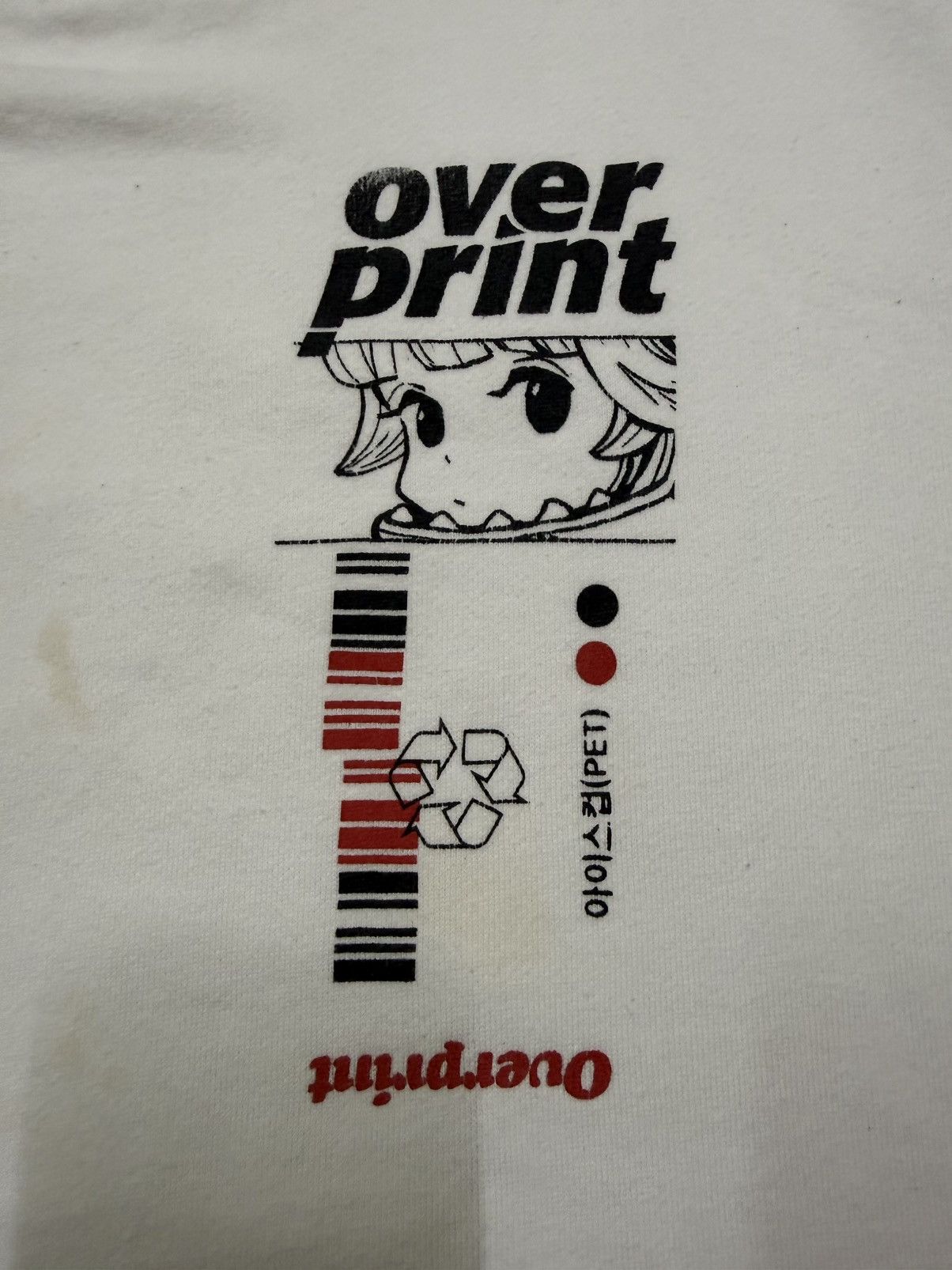 Japanese Brand Overprint X Ackybright Graphic Sweatshirt Size US XL / EU 56 / 4 - 9 Thumbnail