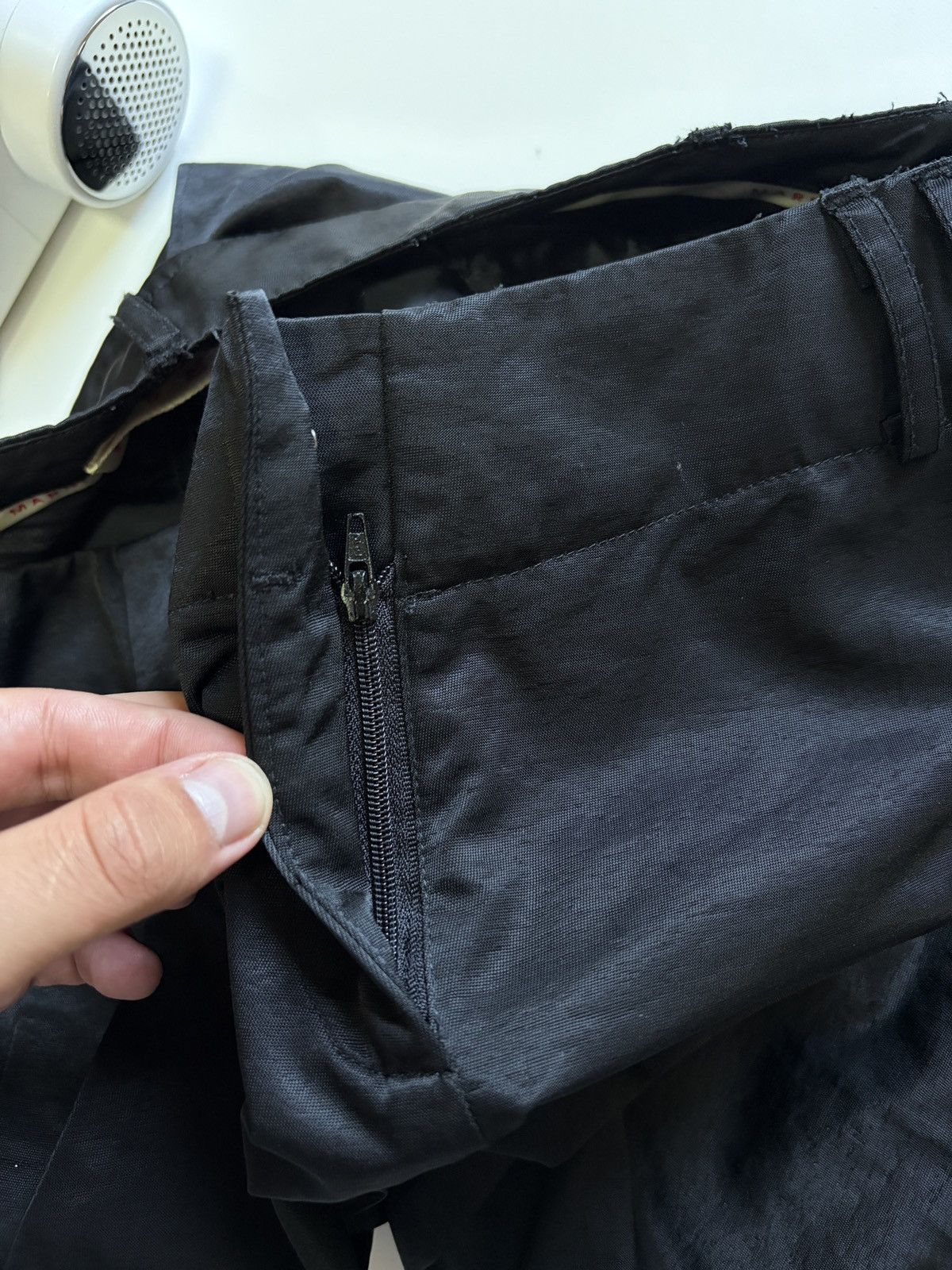 Marni MARNI IT42/US6 Black Cotton Silk Viscose Pants Italy Size 28" / US 6 / IT 42 - 11 Thumbnail