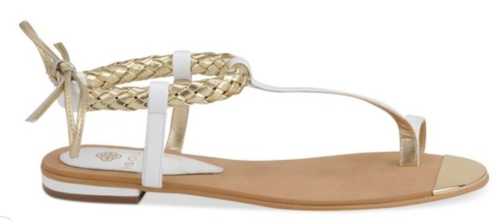 Stone Island ISOLA Adena Gold Plated Sandals Size 8.5 Size US 8.5 / IT 38.5 - 1 Thumbnail