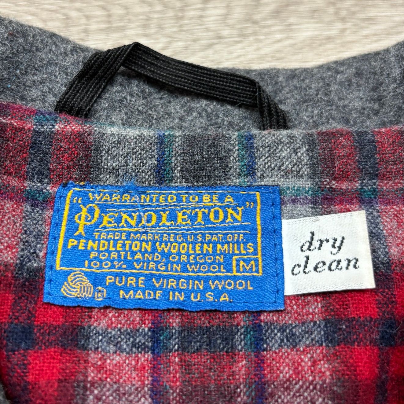 Pendleton × Vintage VTG Pendleton Pure Virgin Wool Flannel Lined Jacket Men's M Size US M / EU 48-50 / 2 - 4 Thumbnail