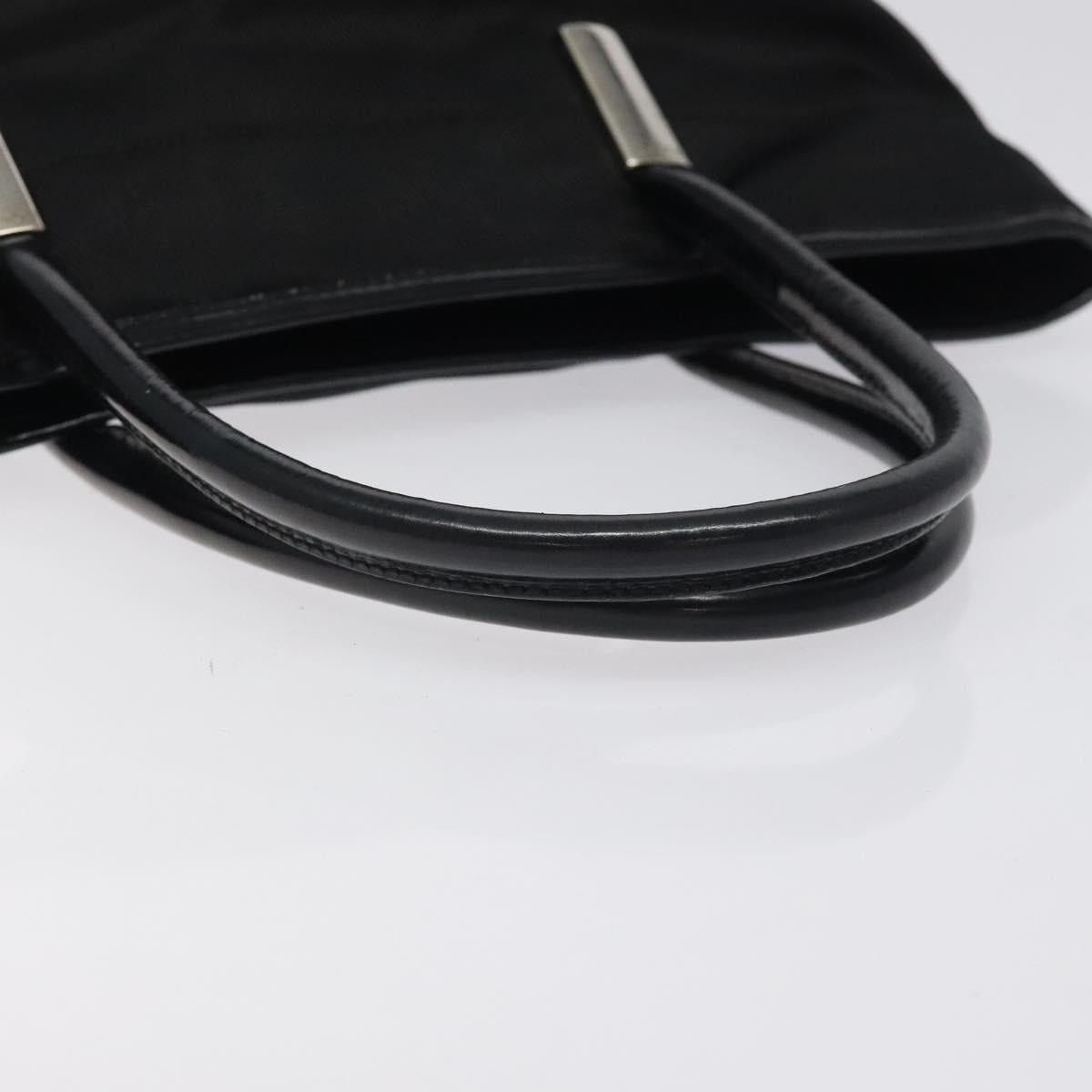 Gucci GUCCI Tote Bag Nylon Leather Black Silver 002 123 002 123 Size ONE SIZE - 7 Thumbnail