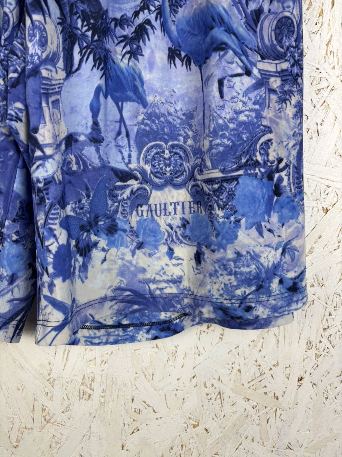 Jean Paul Gaultier Vintage Jean Paul Gaultier Flamingo Paradise Swimwear Shorts Size US 34 / EU 50 - 2 Thumbnail