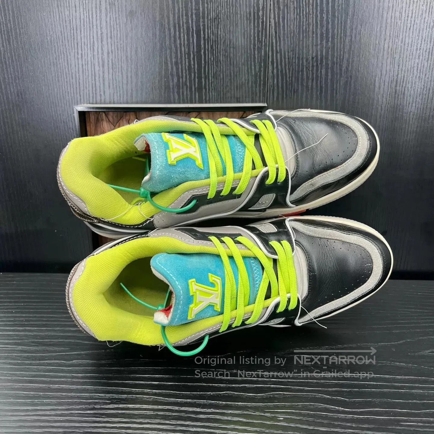 Louis Vuitton Multi Color Low-Top Sneakers Size 10.5. Size US 10.5 / EU 43-44 - 7 Thumbnail