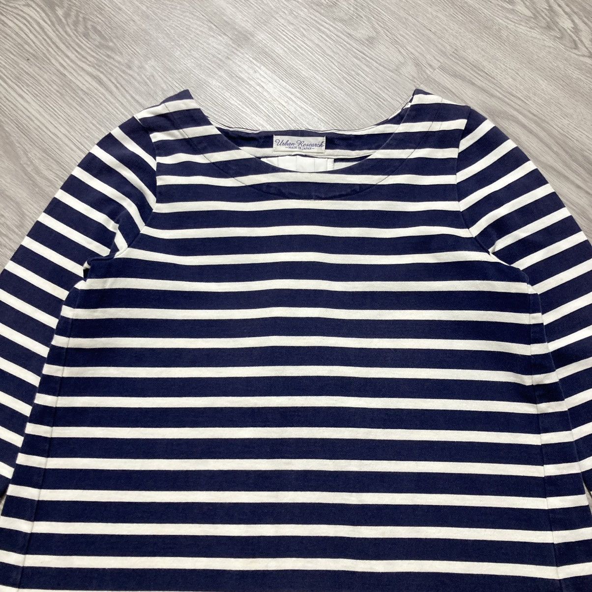 Japanese Brand 🇯🇵 2000s Urban Research Japan Longslevee Striped Designer Size M / US 6-8 / IT 42-44 - 2 Thumbnail