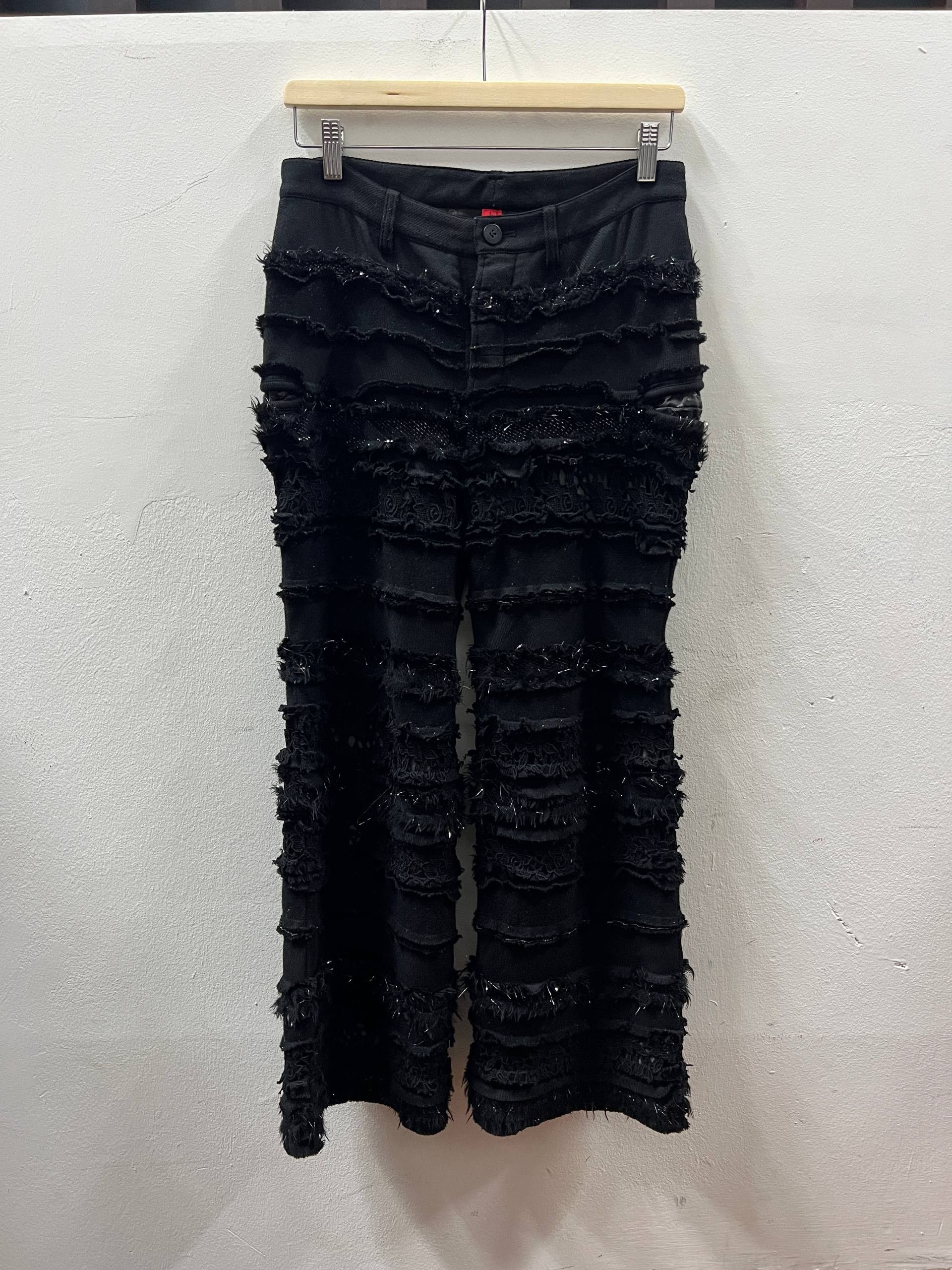Issey Miyake HaaT by Issey Miyake Patchwork Hagi Pants Size US 30 / EU 46 - 1 Thumbnail