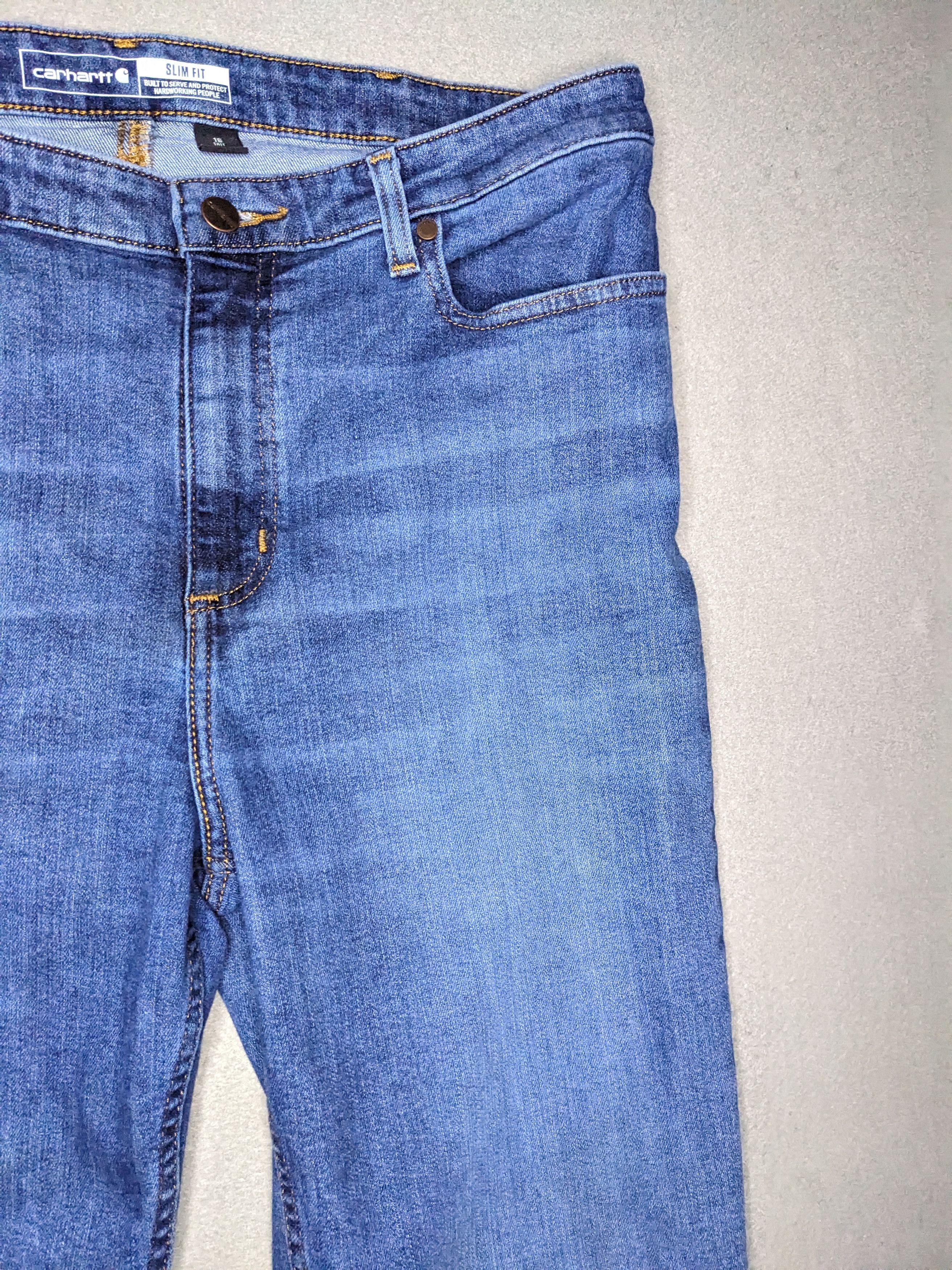 Carhartt Carhartt Jeans Rugged Flex Slim High Rise Denim Size16 36x26 Size 36" / US 14 / IT 50 - 4 Thumbnail