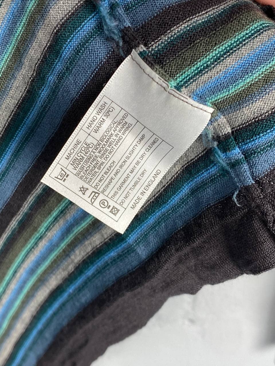 John Smedley John Smadley New Zealand Merino Wool Knit Striped Sweater Size US M / EU 48-50 / 2 - 8 Thumbnail