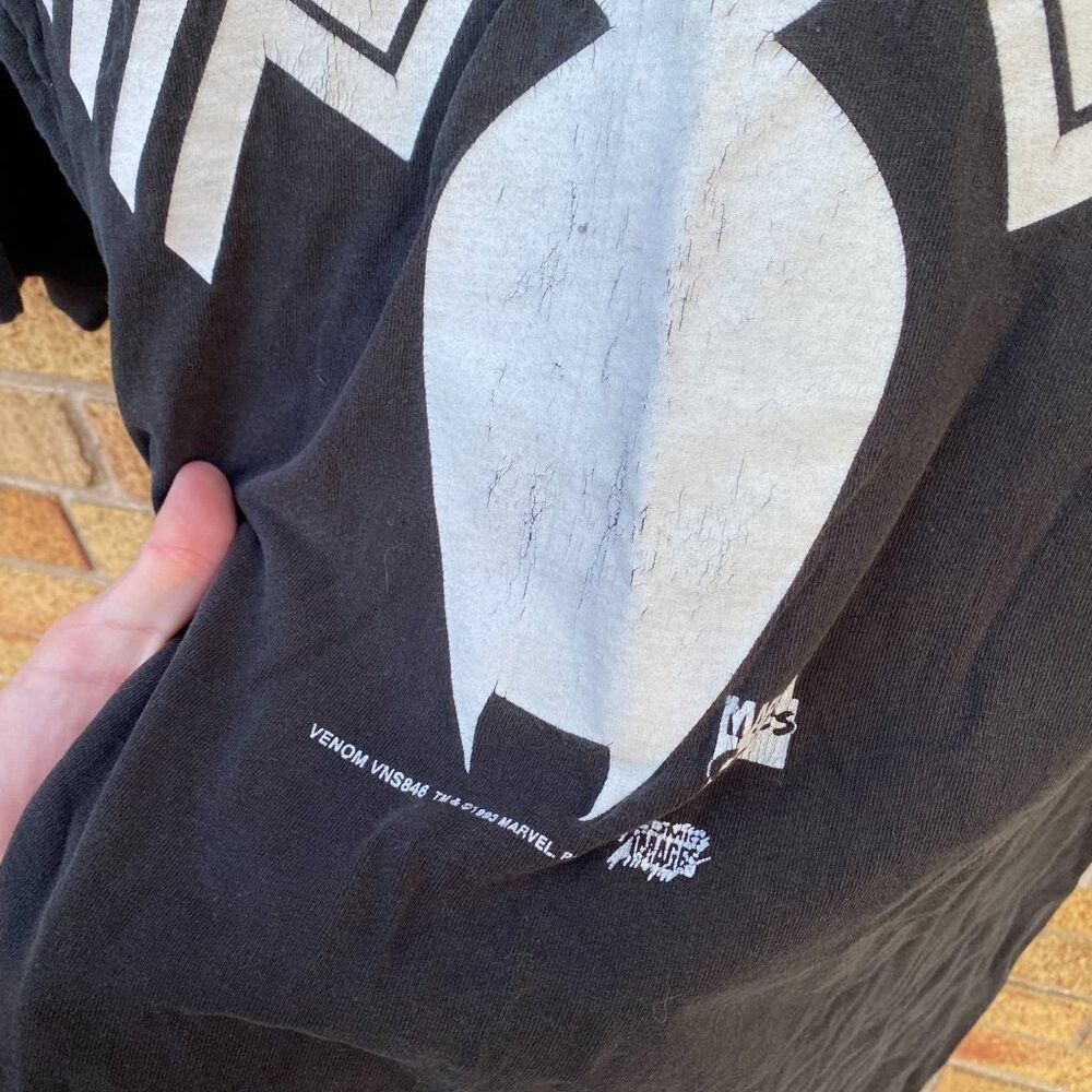 Fruit Of The Loom × Marvel Comics × Vintage Vintage 1993 Marvel Venom VNS846 Marvel Comics Spiderman Pr Size US XL / EU 56 / 4 - 5 Thumbnail
