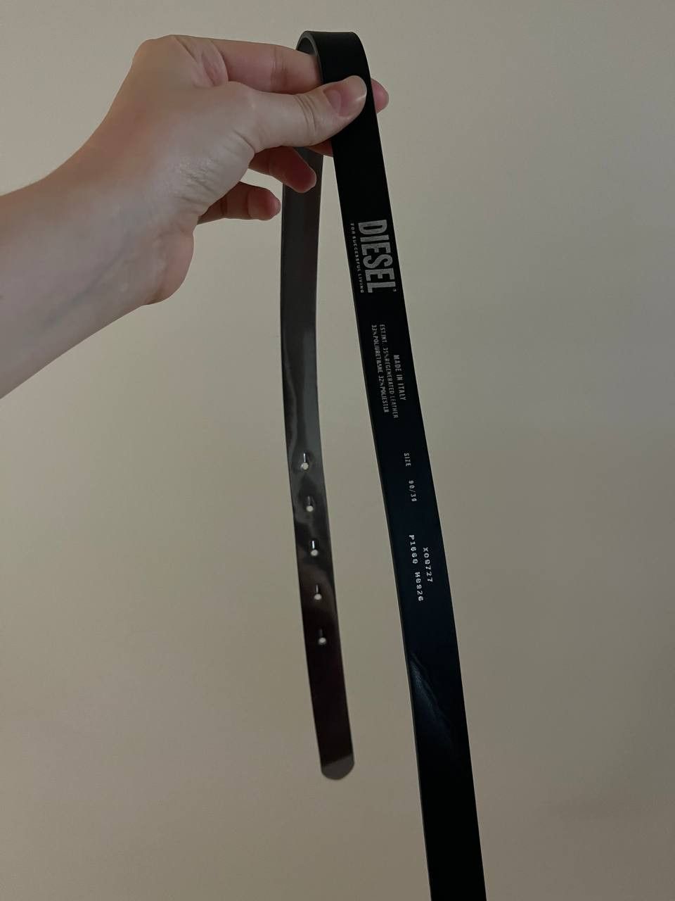 Diesel Diesel logo-buckle belt Size ONE SIZE - 3 Thumbnail