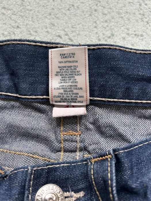 True Religion Vintage Baggy Denim Jeans True Religion Sematary Chief ...