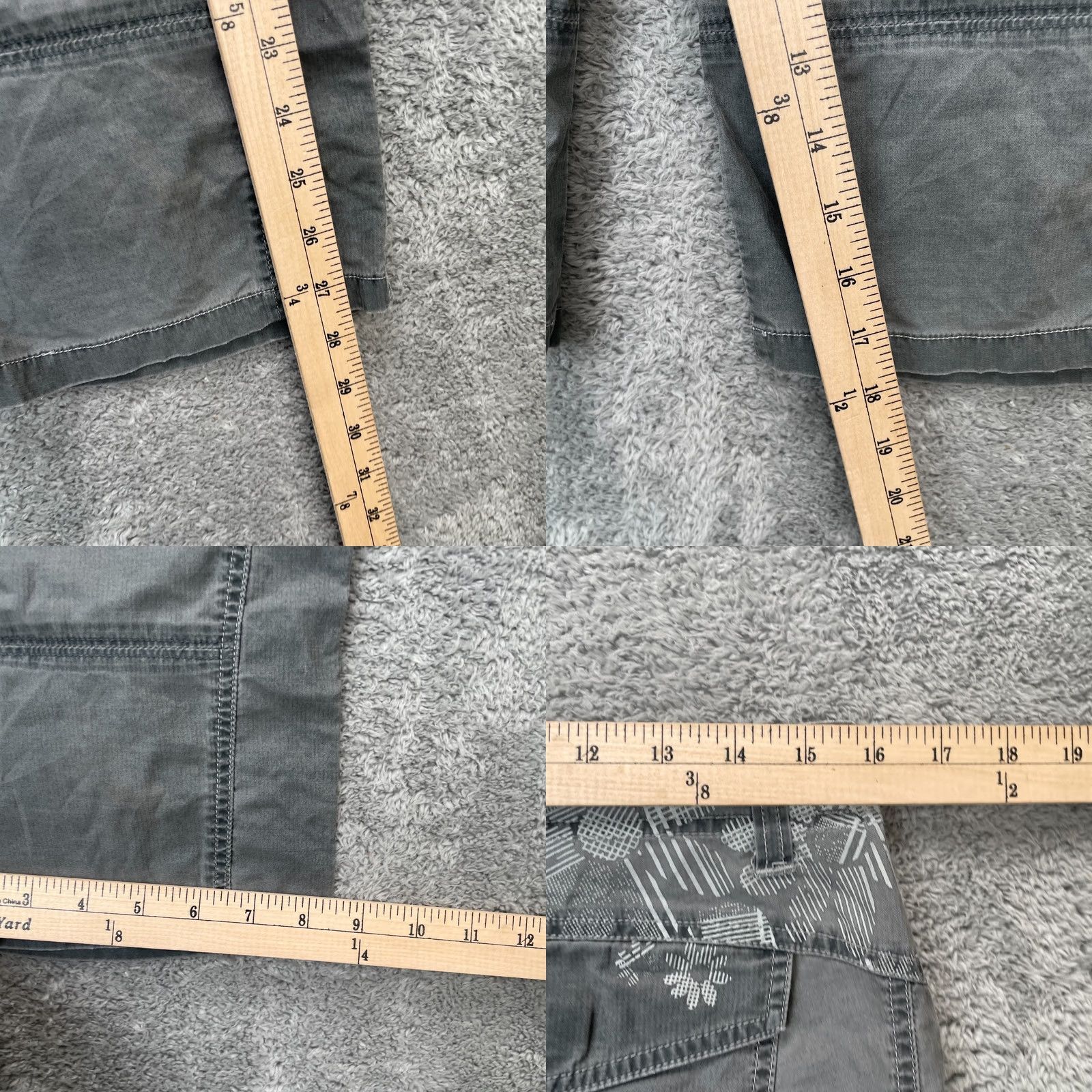 Vintage Kuhl Pants Womens 8 Gray Capri Ripstop Dry Comfort Cotton Outdoor Hiking Classic Size 30" / US 8 / IT 44 - 8 Thumbnail