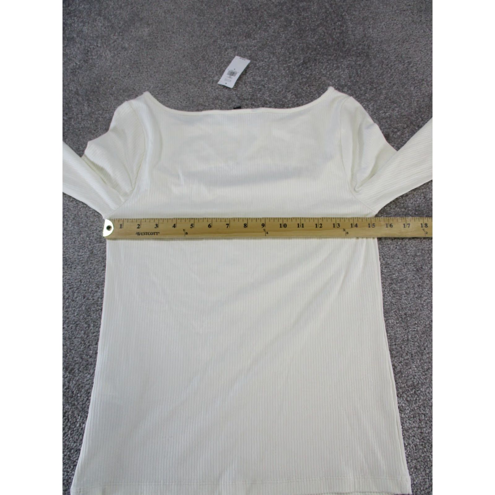 Banana Republic VINTAGE Banana Republic Sweater Womens Small Ivory Ribbed New Size S / US 4 / IT 40 - 7 Thumbnail