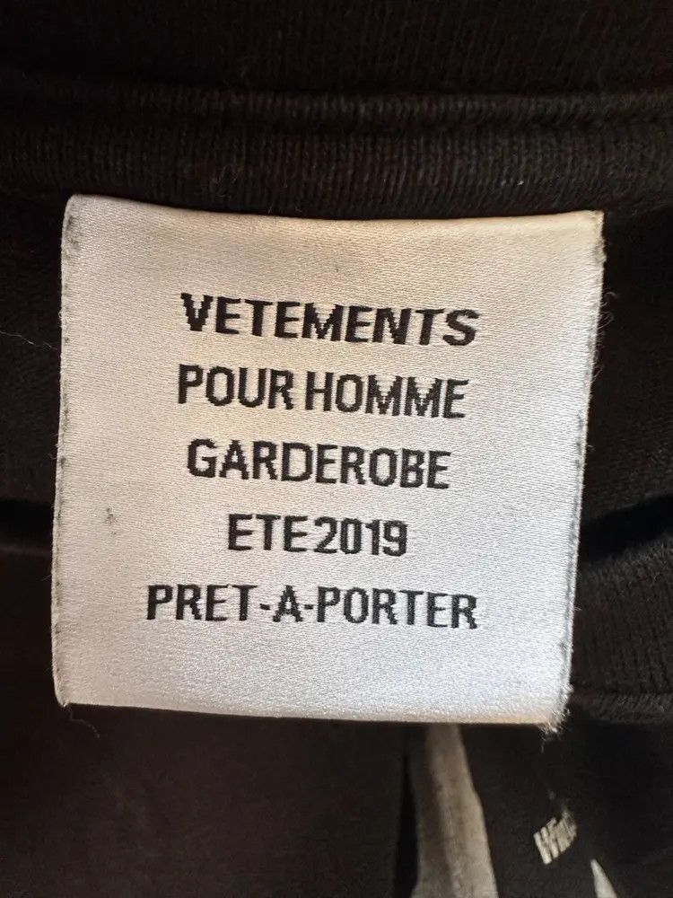 Vetements Vetements Vetements 19SS Bullet Print Tee-2506 Size US XS / EU 42 / 0 - 6 Thumbnail