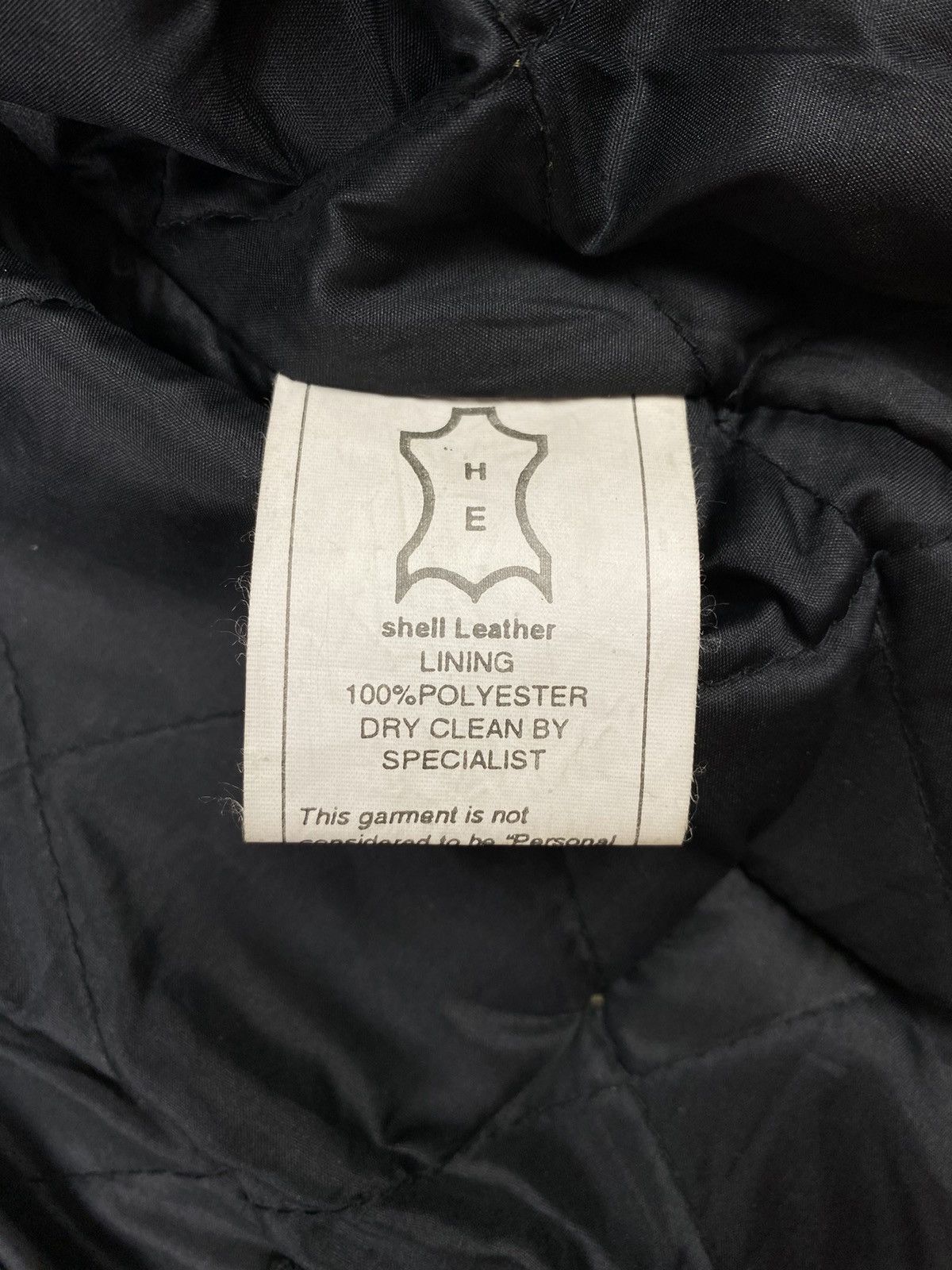 Vintage 1990’s Vintage Euro Style Heavy Leather Biker Jacket Size US M / EU 48-50 / 2 - 23 Thumbnail