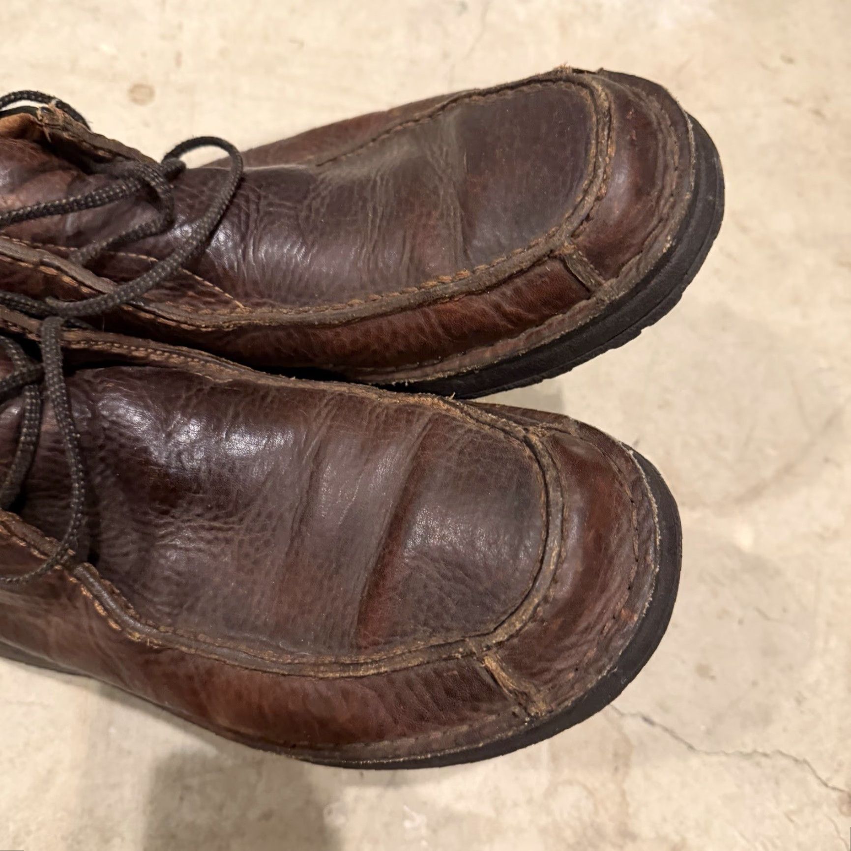 Clarks Clarks Active Air Boot Mens 11.5M Chukka Ankle Leather Brown Mid Toe Shoes Size US 12 / EU 45 - 5 Thumbnail