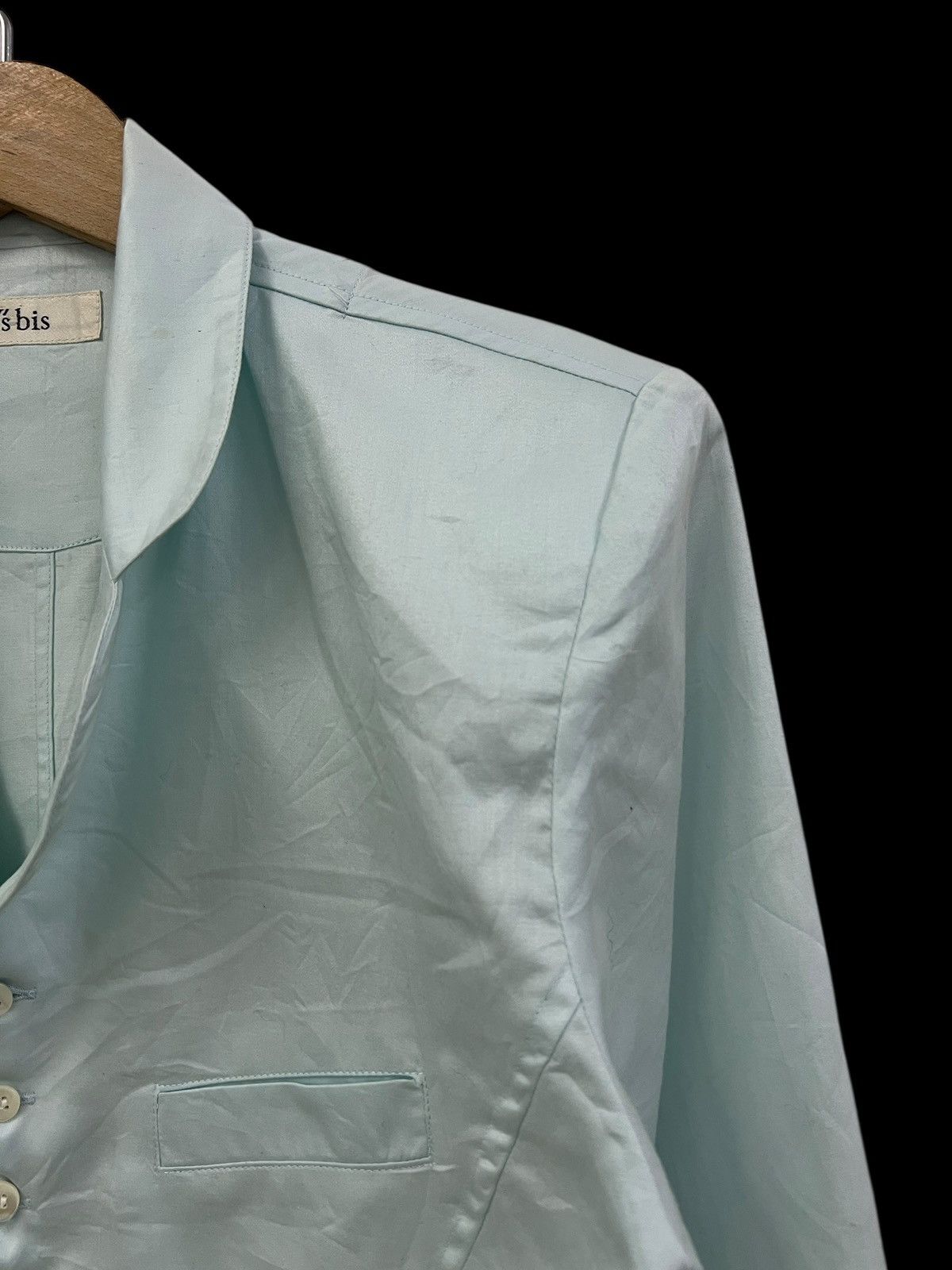 Y's 1990s Y’s bis Button Mint Jacket Size M / US 6-8 / IT 42-44 - 6 Thumbnail