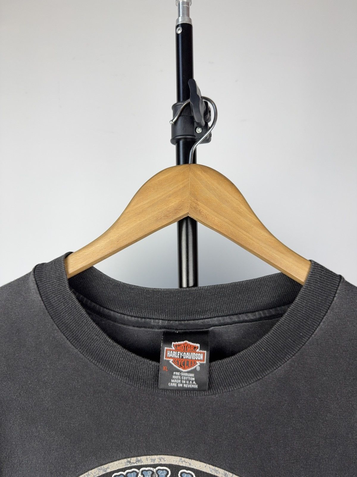 Harley Davidson Vintage 90s USA Harley Davidson Black Hills Rally Tee shirt Size US XL / EU 56 / 4 - 7 Thumbnail