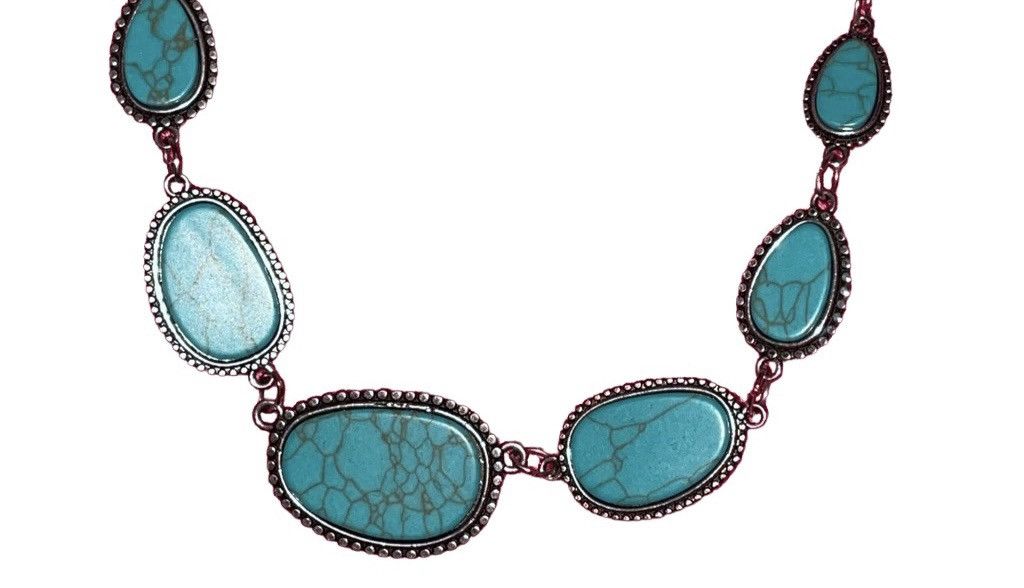 Other EyeCandy LA Enamel Turquoise Necklace Size ONE SIZE - 4 Thumbnail