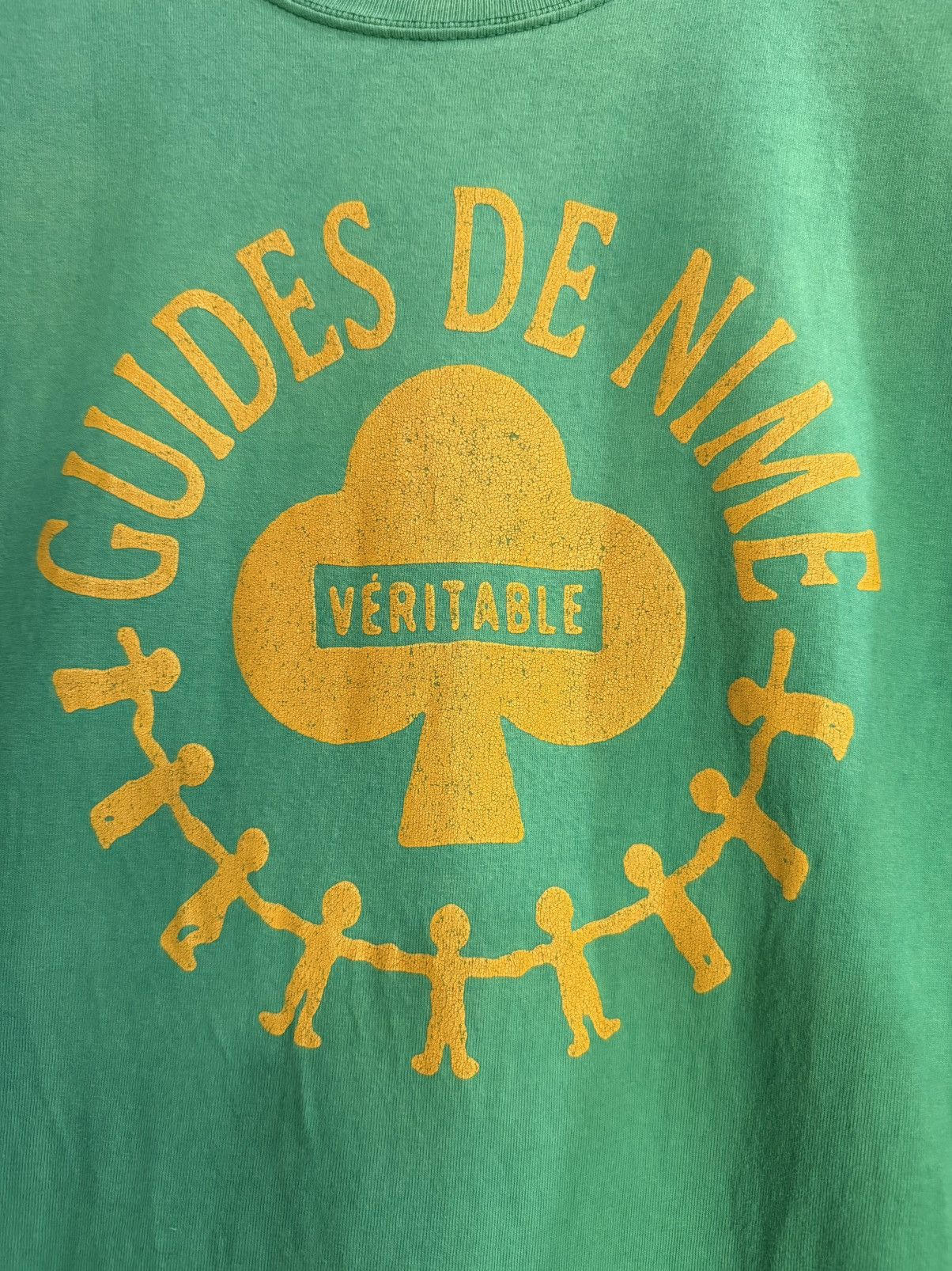 Denime × Japanese Brand × Vintage Vintage Guides Denime Veritable Sun Faded Tee Size US L / EU 52-54 / 3 - 3 Thumbnail