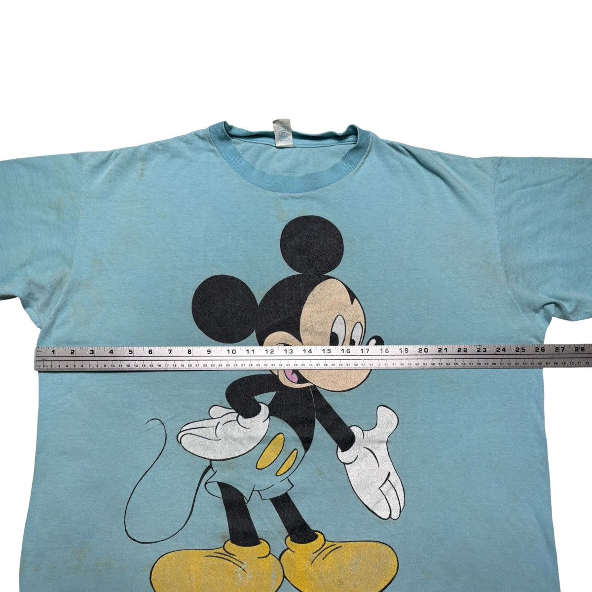 Other Vintage 80s Disney Big Mickey T Shirt Two Tone Mens L Boxy Size US L / EU 52-54 / 3 - 6 Thumbnail