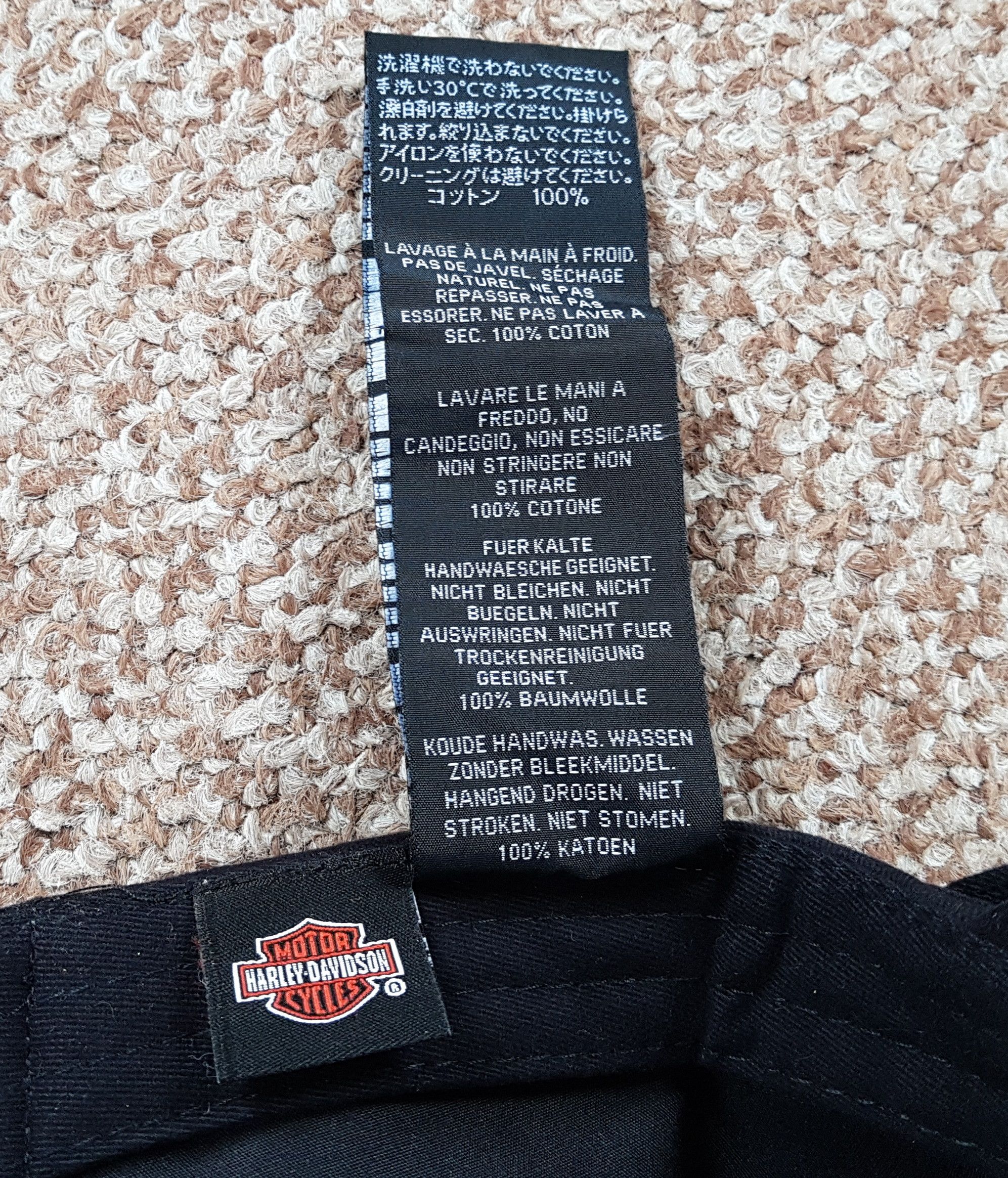 Harley Davidson Harley Davidson Cap Strap Hat Motorcycle Rider Biker Crystal Size ONE SIZE - 8 Thumbnail