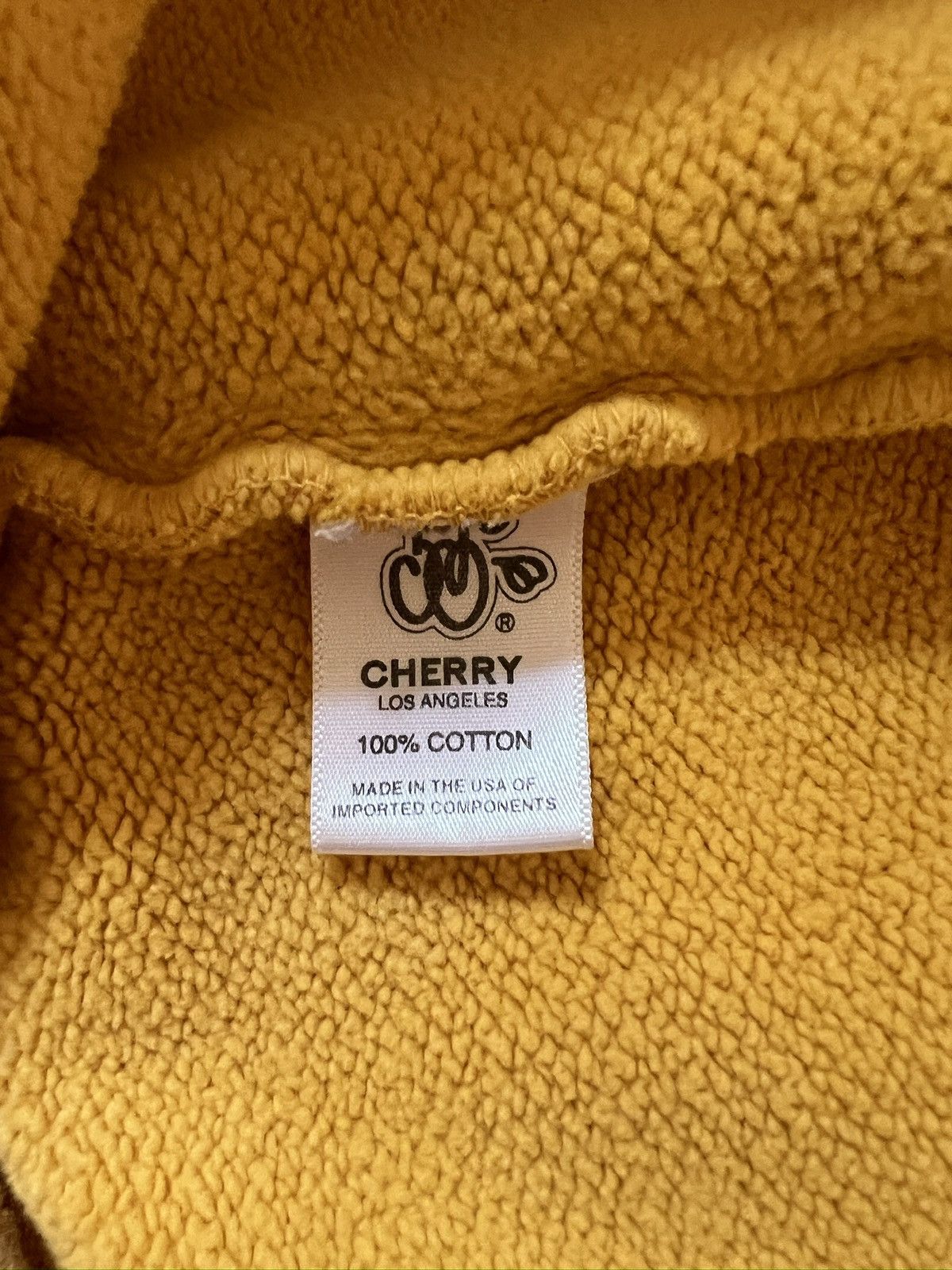 Cherry LA Cherry LA yellow zip-up hoodie Size US L / EU 52-54 / 3 - 8 Thumbnail