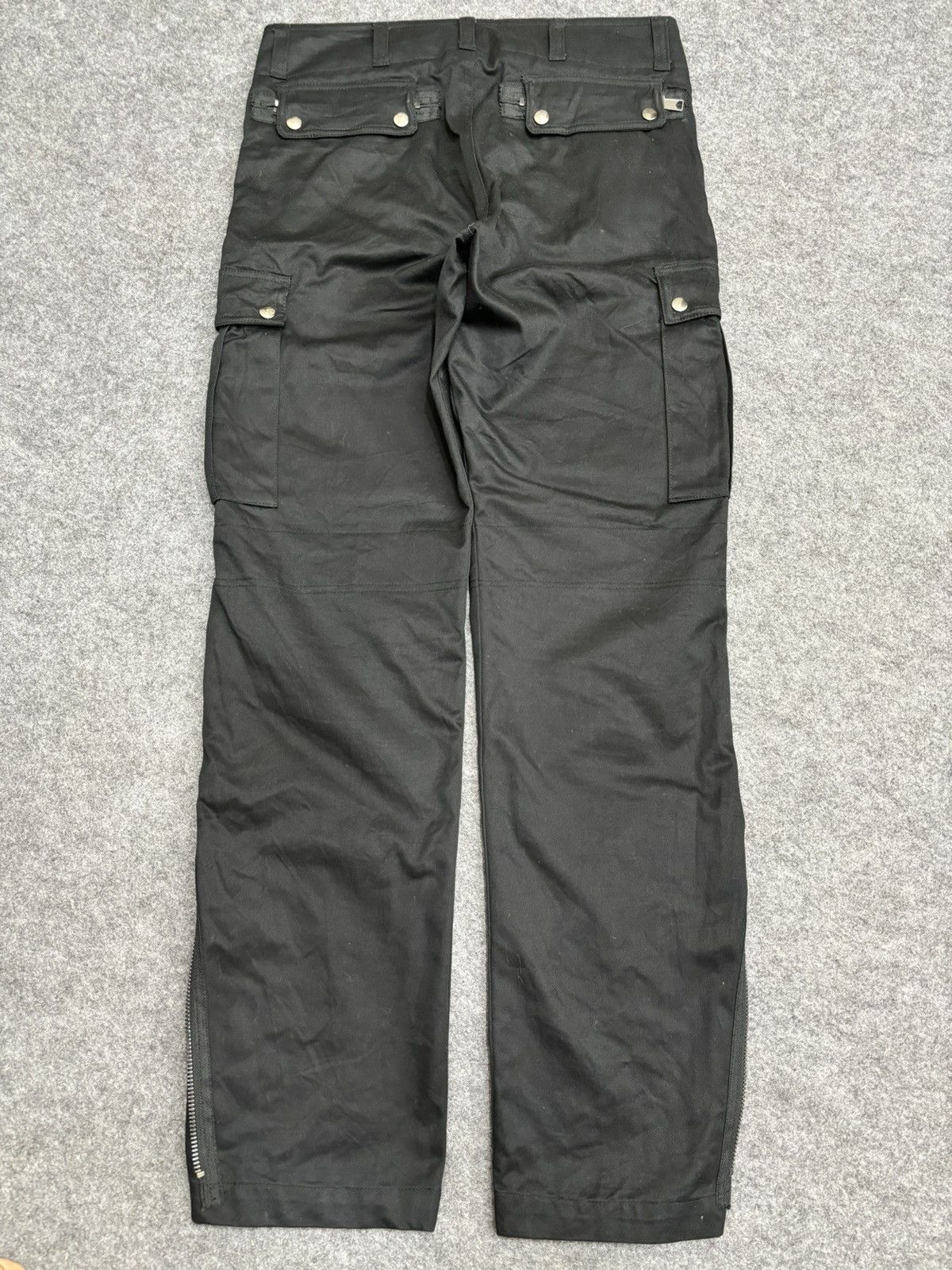 Japanese Brand 💥Punk Style💥Semantic Design Multipockets Zipper Pant F488 Size US 33 - 9 Thumbnail
