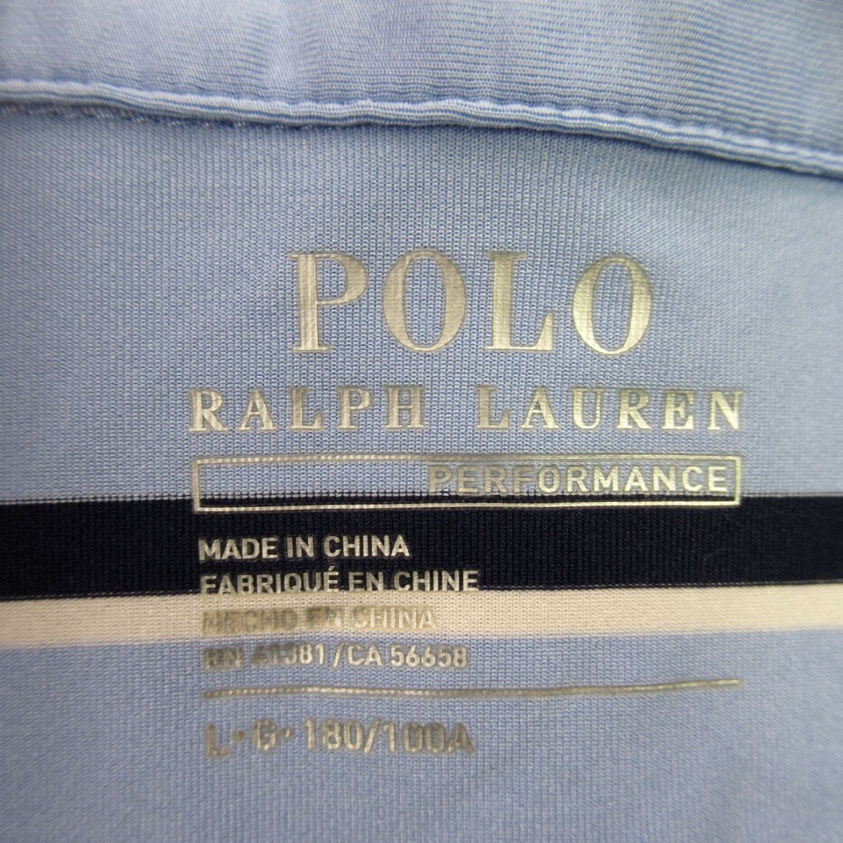 Polo Ralph Lauren Polo Ralph Lauren Shirt Mens Large Short Sleeve Golf Polo Stripes Casual Size US L / EU 52-54 / 3 - 4 Thumbnail