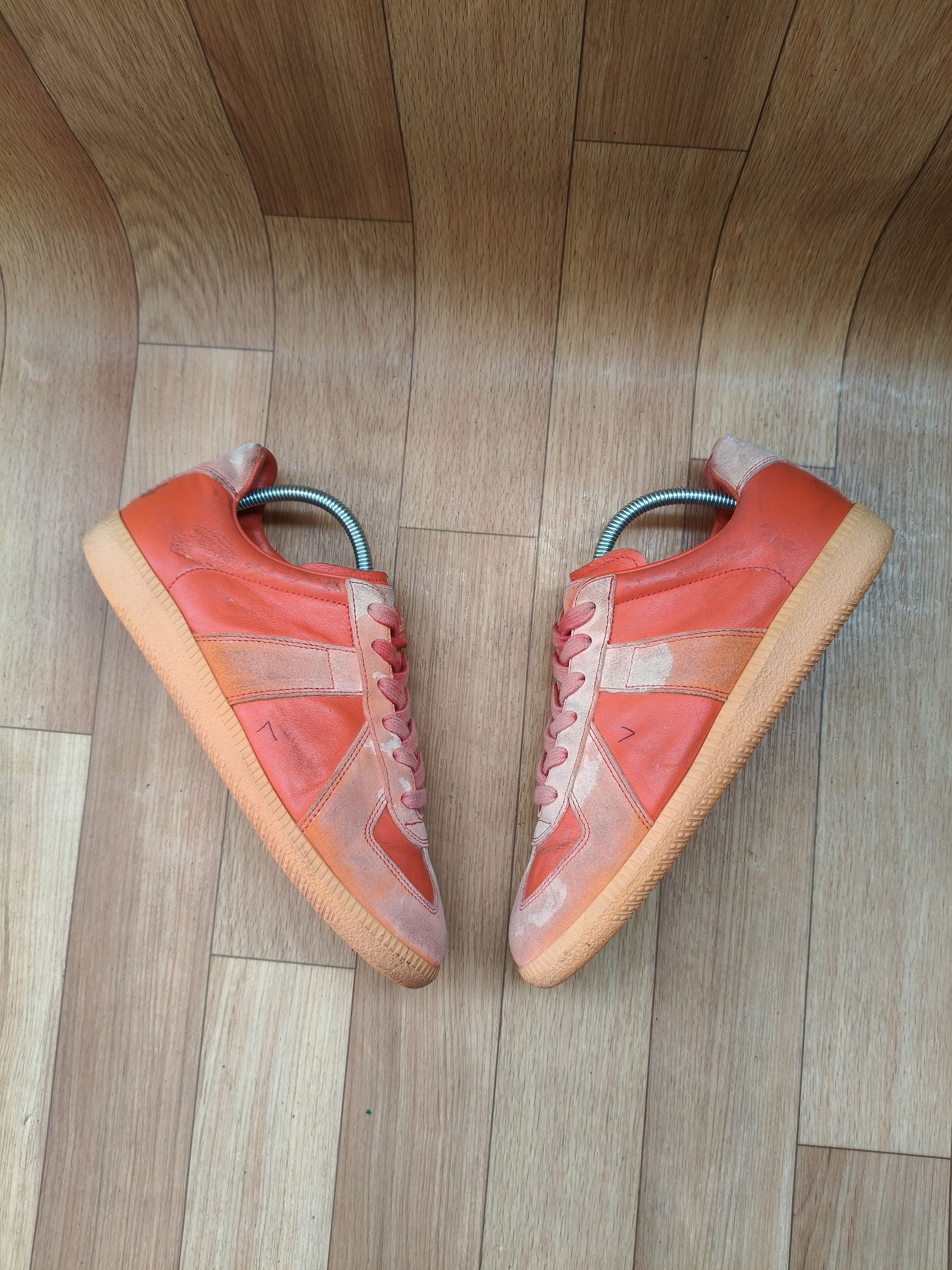Maison margiela orange red replica gats