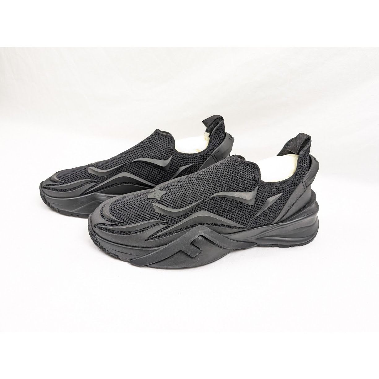 Fendi o1rshd1 Flow Sneakers in Black Size US 12 / EU 45 - 15 Thumbnail