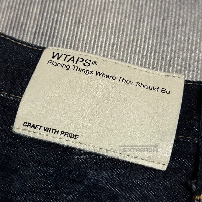 Wtaps Wtaps size M Color wash loose straight jeans Size US 38 / EU 54 - 6 Thumbnail