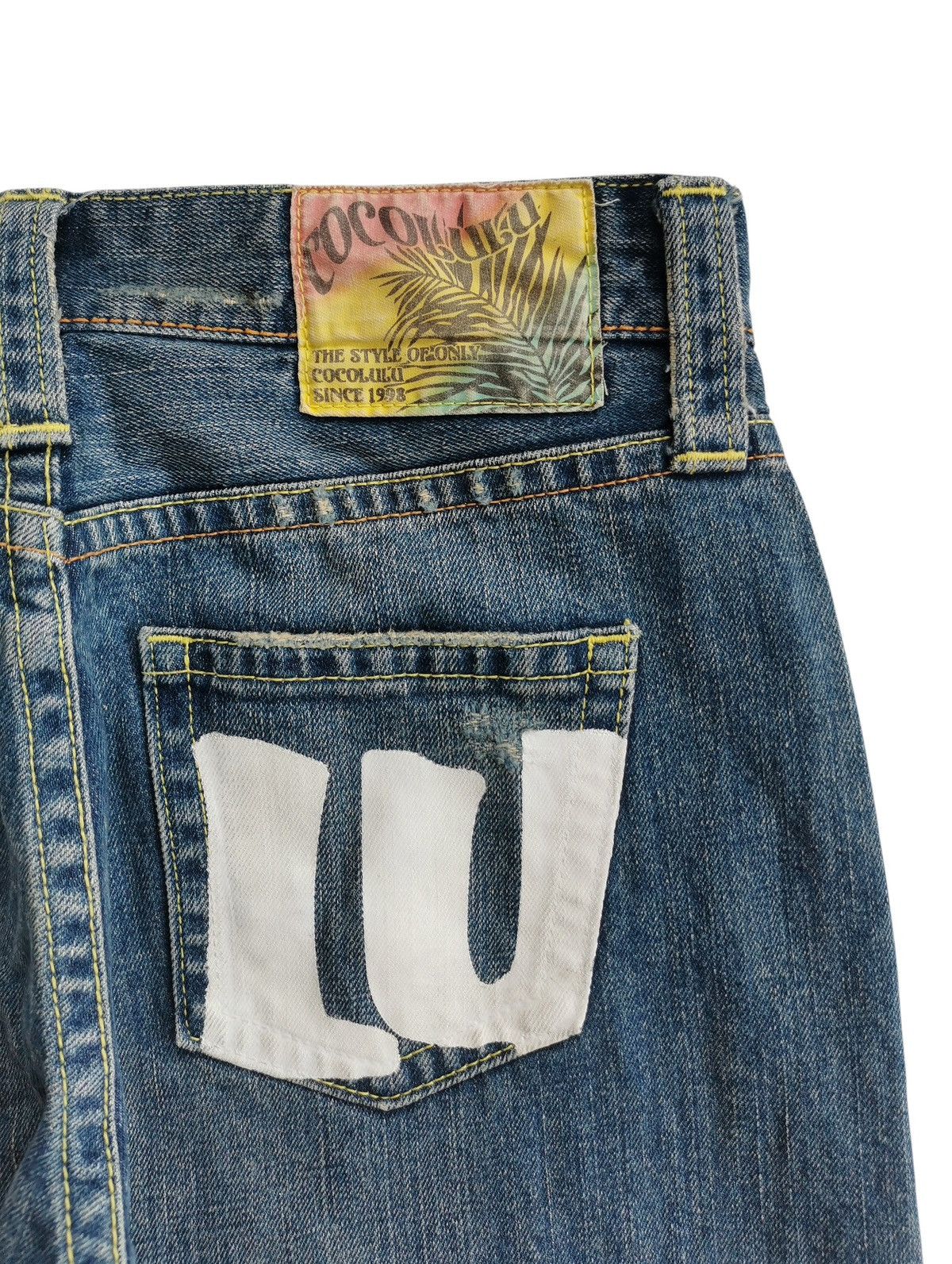 Vintage Vintage COCOLULU Distressed Denim Jeans Japan Size 32x30 Size US 32 / EU 48 - 5 Thumbnail