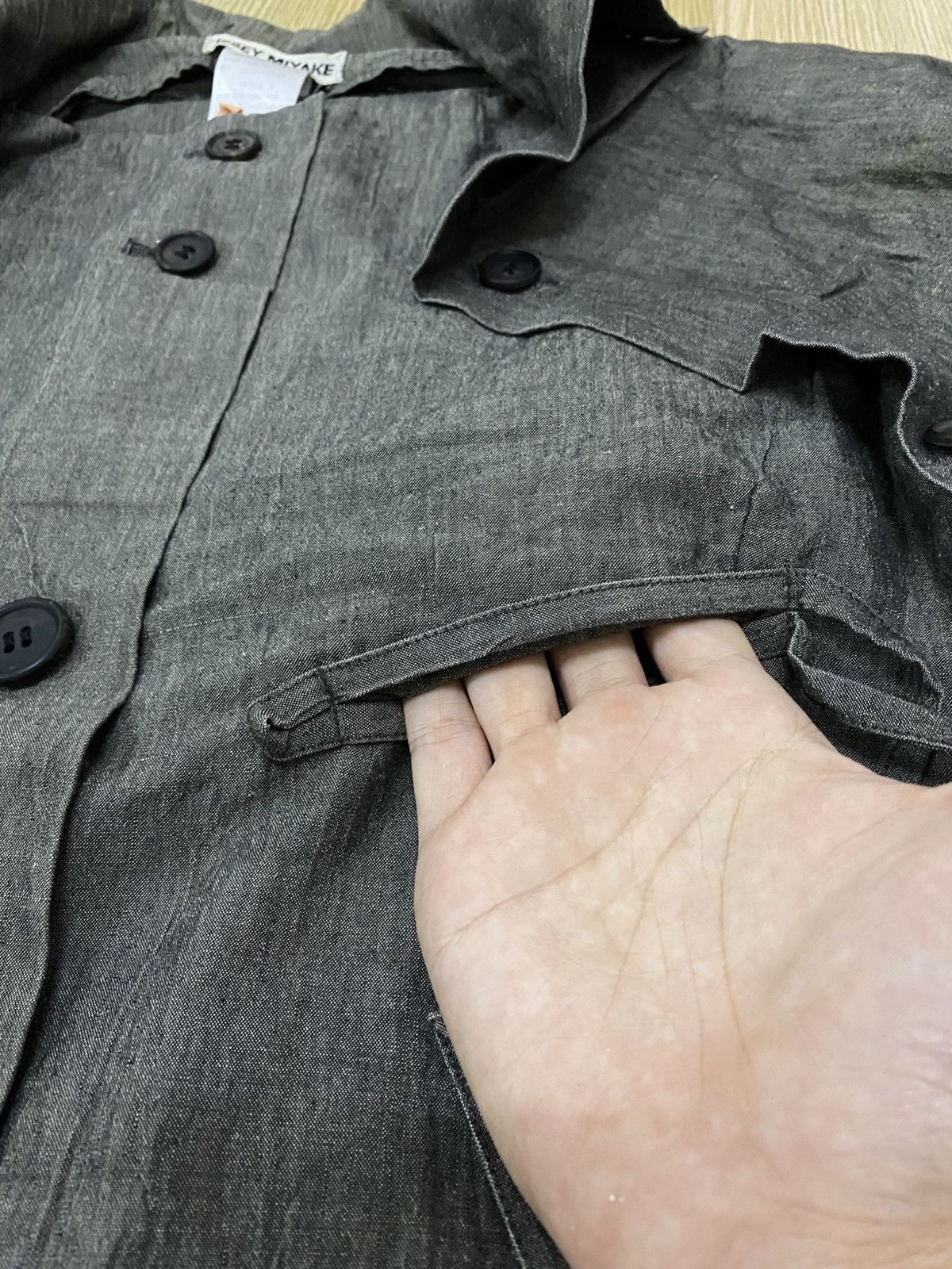 Issey Miyake Issey Miyaki string pocket jacket Size S / US 4 / IT 40 - 9 Thumbnail