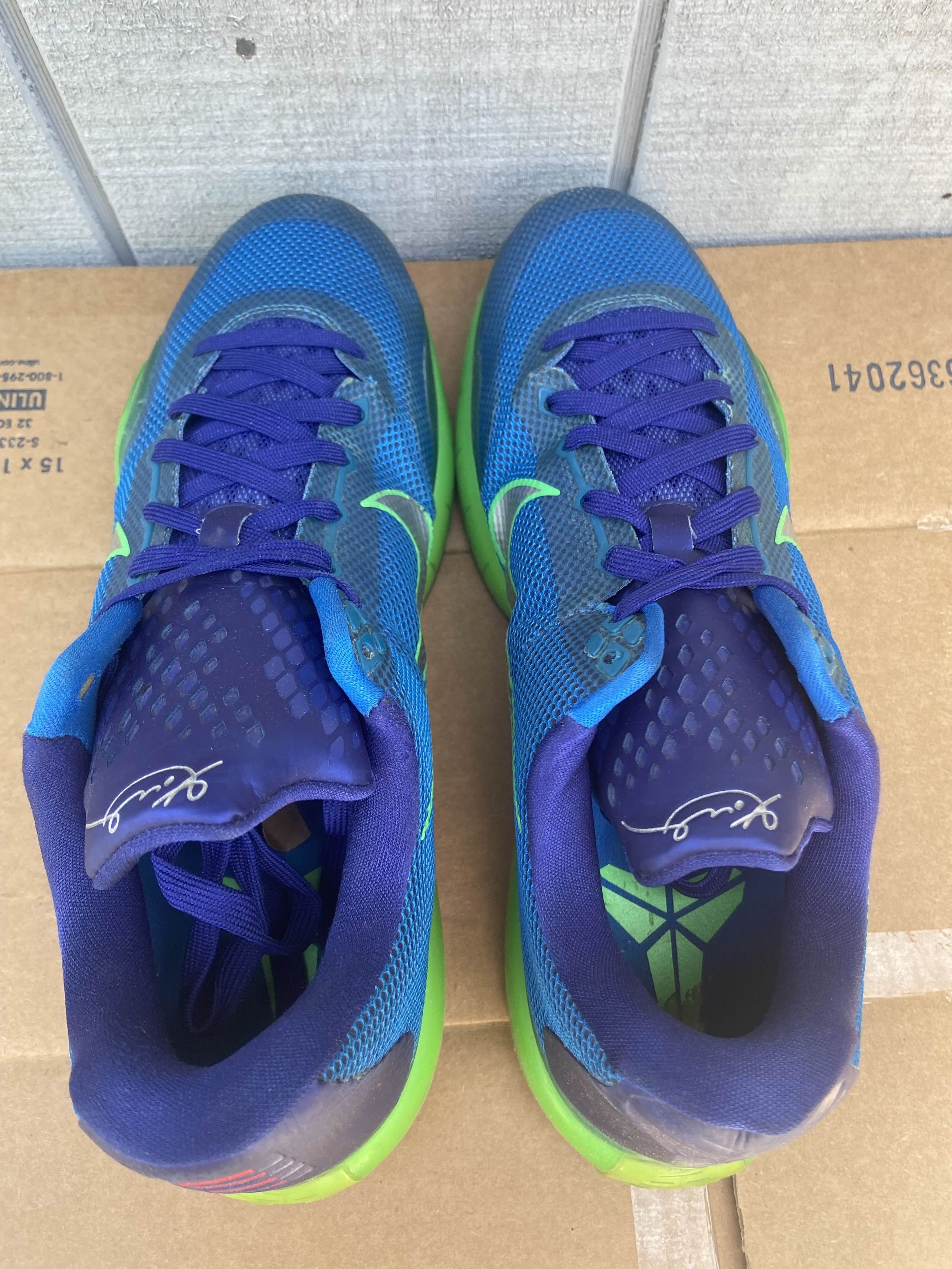 Nike Nike Kobe 10 Emerald City Blue Green Kobe Bryant Sz 13 Size US 13 / EU 46 - 4 Thumbnail