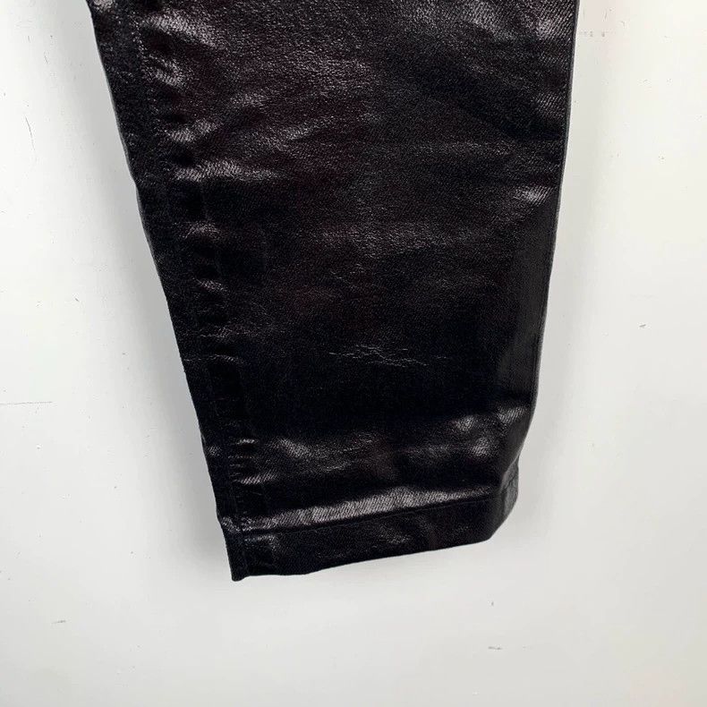 Saint Laurent Paris Saint Laurent Black mid-rise cotton straight leg pants 2504 Size US 27 - 4 Thumbnail