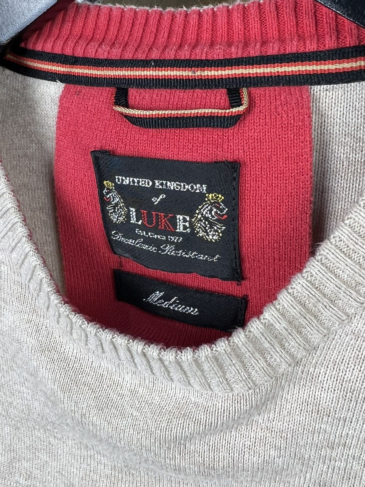 Vintage Luke Knit Sweater Size M Size US M / EU 48-50 / 2 - 6 Thumbnail