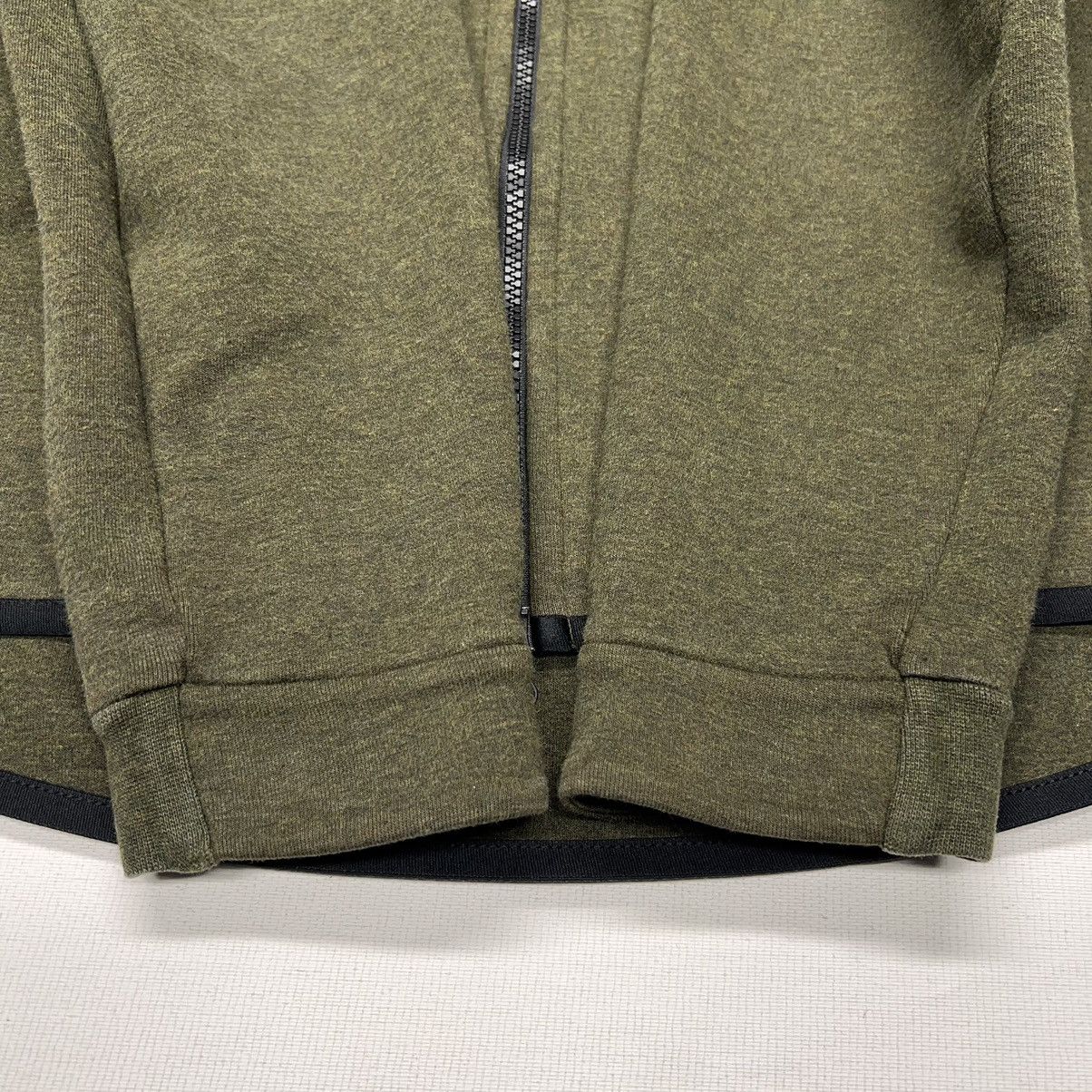 Nike Nike Tech Fleece Sweatshirt Hoodie Olive Green Pine Full Zip Size US L / EU 52-54 / 3 - 9 Thumbnail