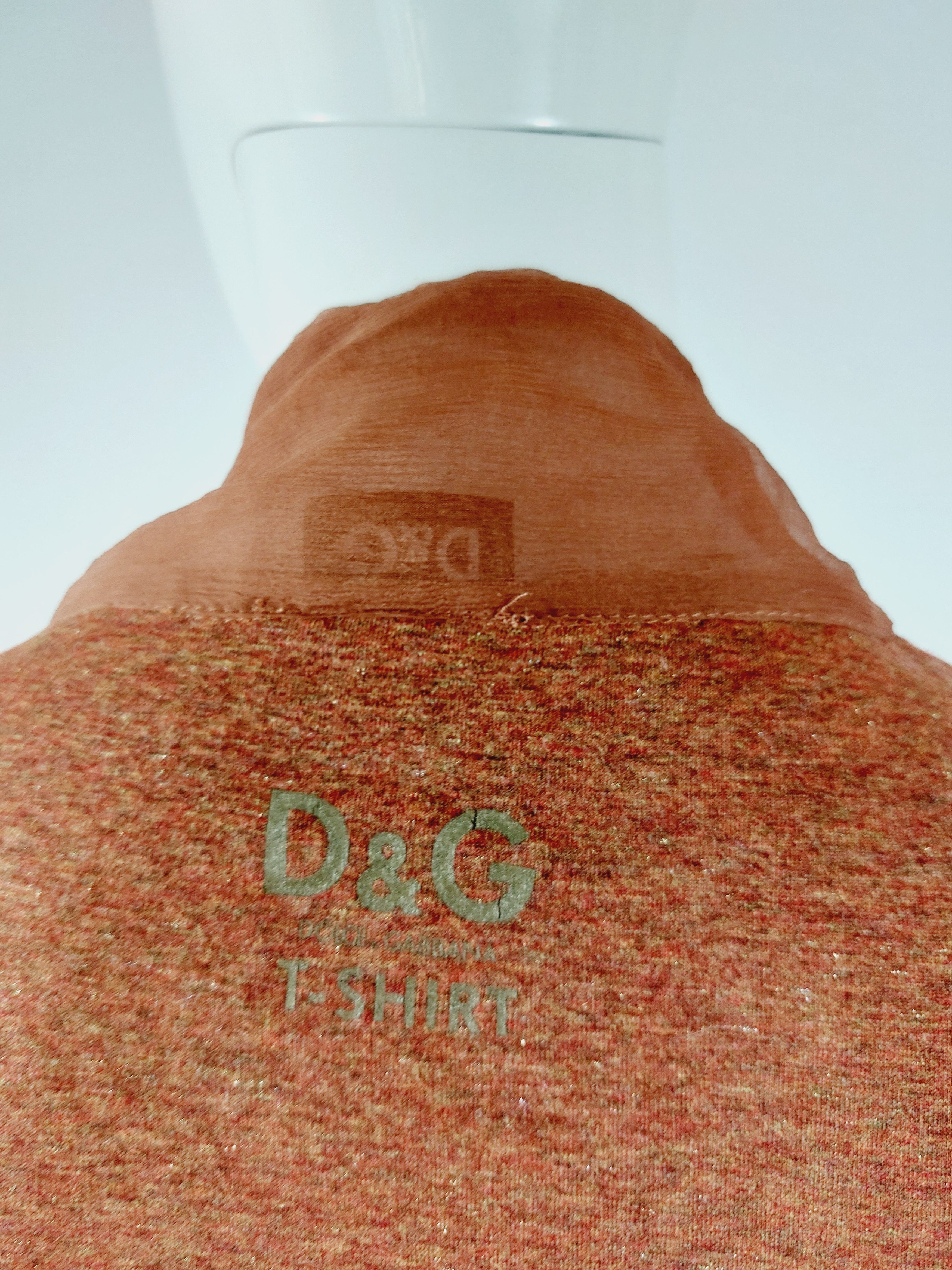 Dolce & Gabbana D&G Dolce & Gabbana Pop-Up Glamour Silk Tie Top T-Shirt Size M / US 6-8 / IT 42-44 - 13 Thumbnail