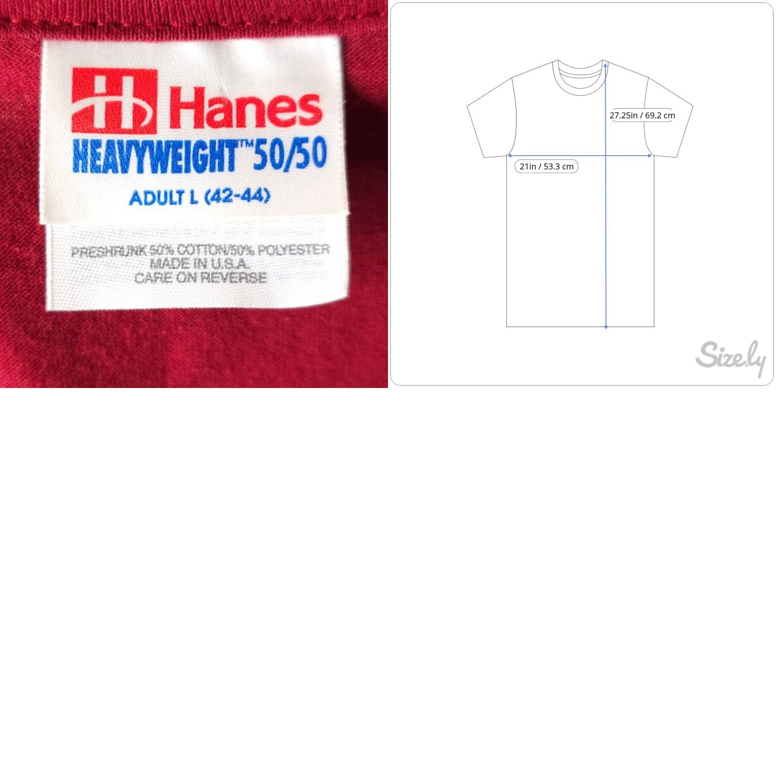 Hanes VINTAGE Hanes Great Space Race T Shirt Mens Large Red 90s Reading Books Made In USA Mens T-Shirt Size US L / EU 52-54 / 3 - 8 Thumbnail