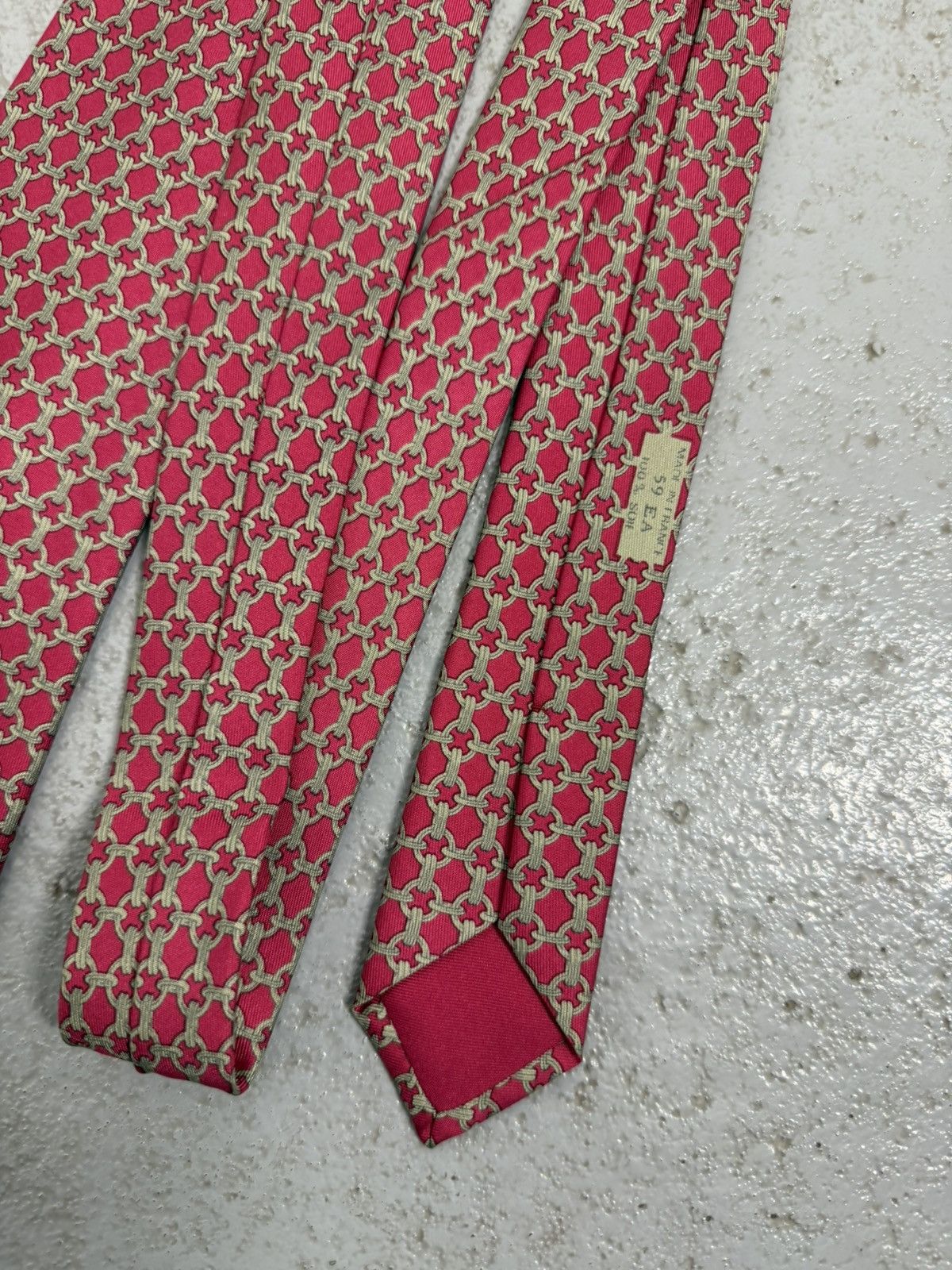 Hermes Hermes Silk Tie Size ONE SIZE - 9 Thumbnail