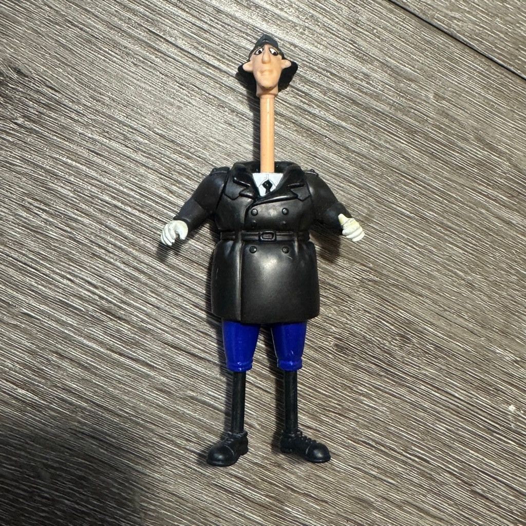 Disney 1991 Burger King Inspector Gadget Action Figure Size ONE SIZE - 3 Thumbnail