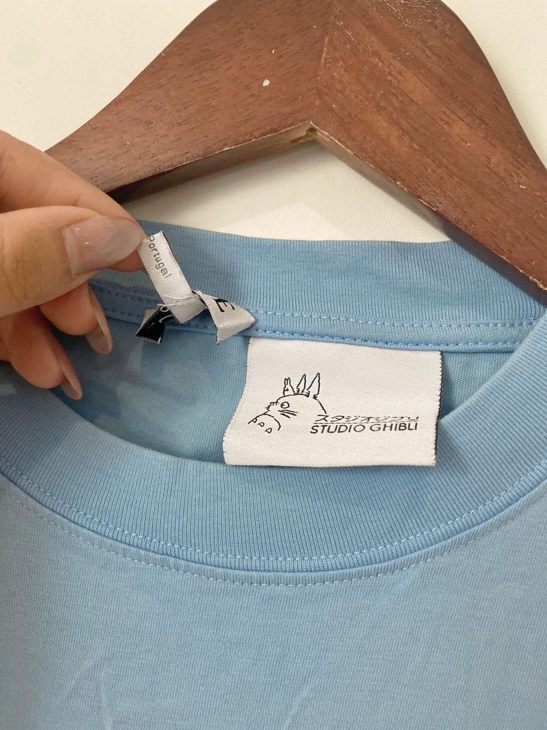 Loewe LOEWE X Totoro co-branded sky blue short sleeve T-shirt Size S / US 4 / IT 40 - 4 Thumbnail