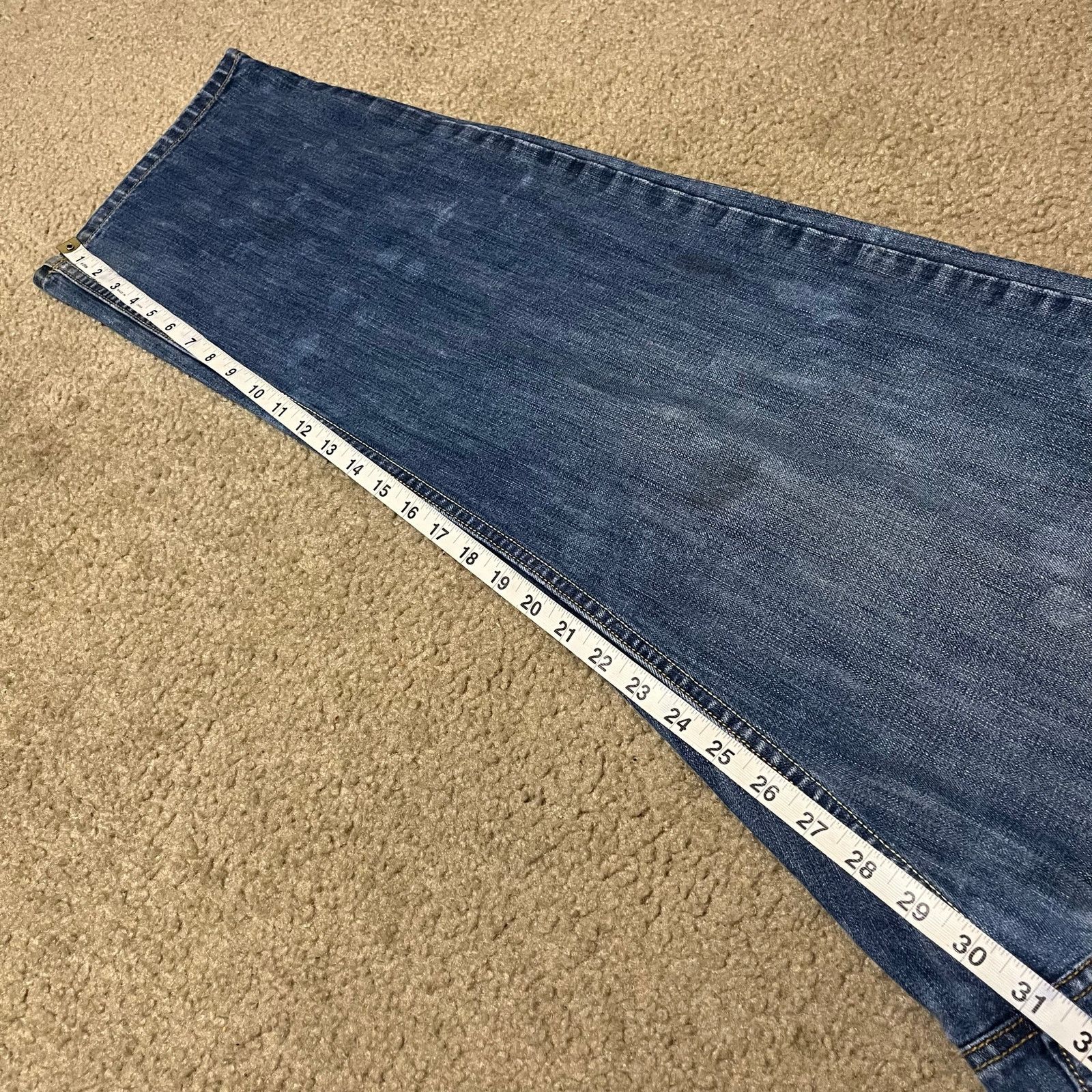 Sean John Sean John Y2K Baggy Skater Painted Embroidered Blue Jeans Size US 36 / EU 52 - 5 Thumbnail