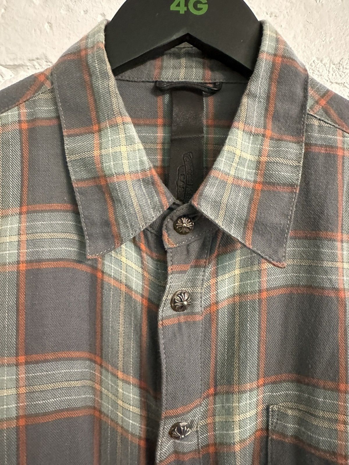 Chrome Hearts Chrome Hearts 1:1 FLOODED Cross Patch Shirt Size US L / EU 52-54 / 3 - 6 Thumbnail